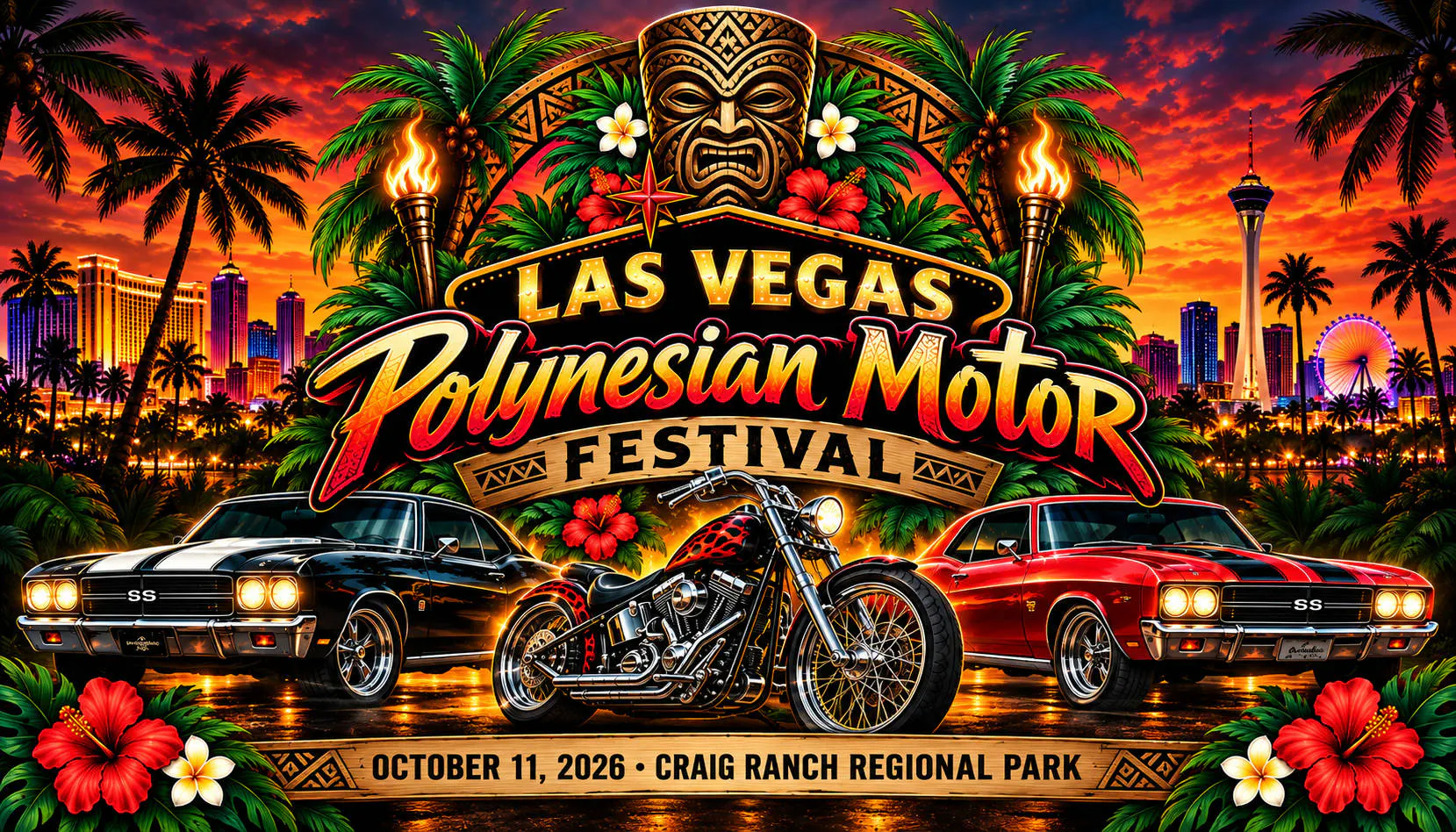 Las Vegas Polynesian Motor Festival event banner