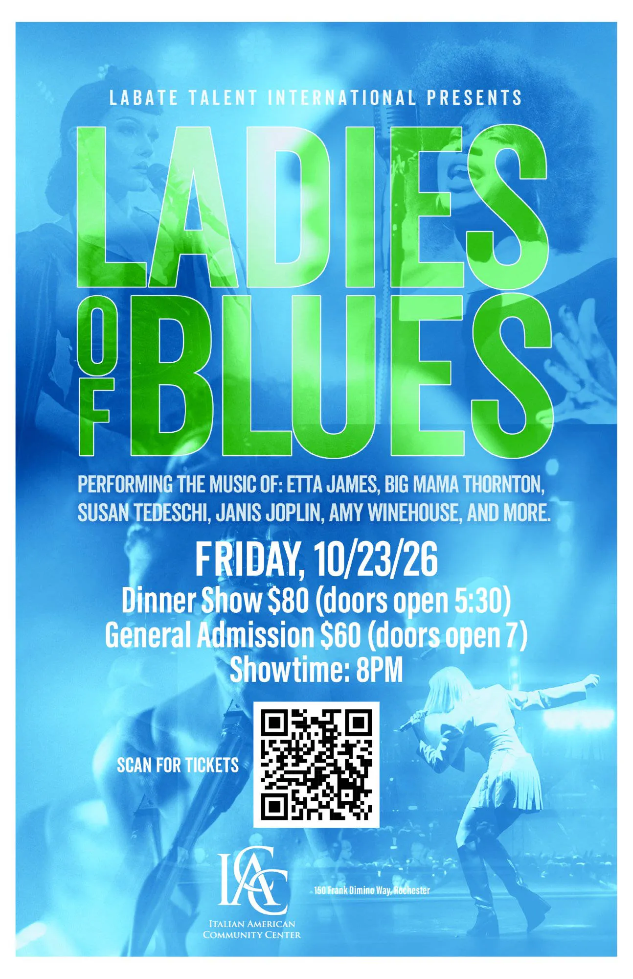 Ladies of Blues event banner
