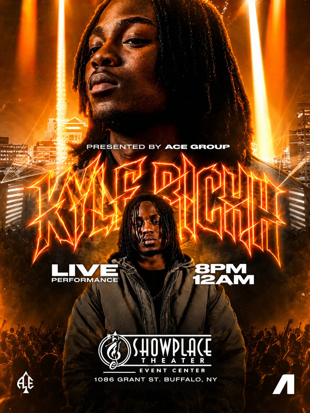 Kyle Richh live event banner