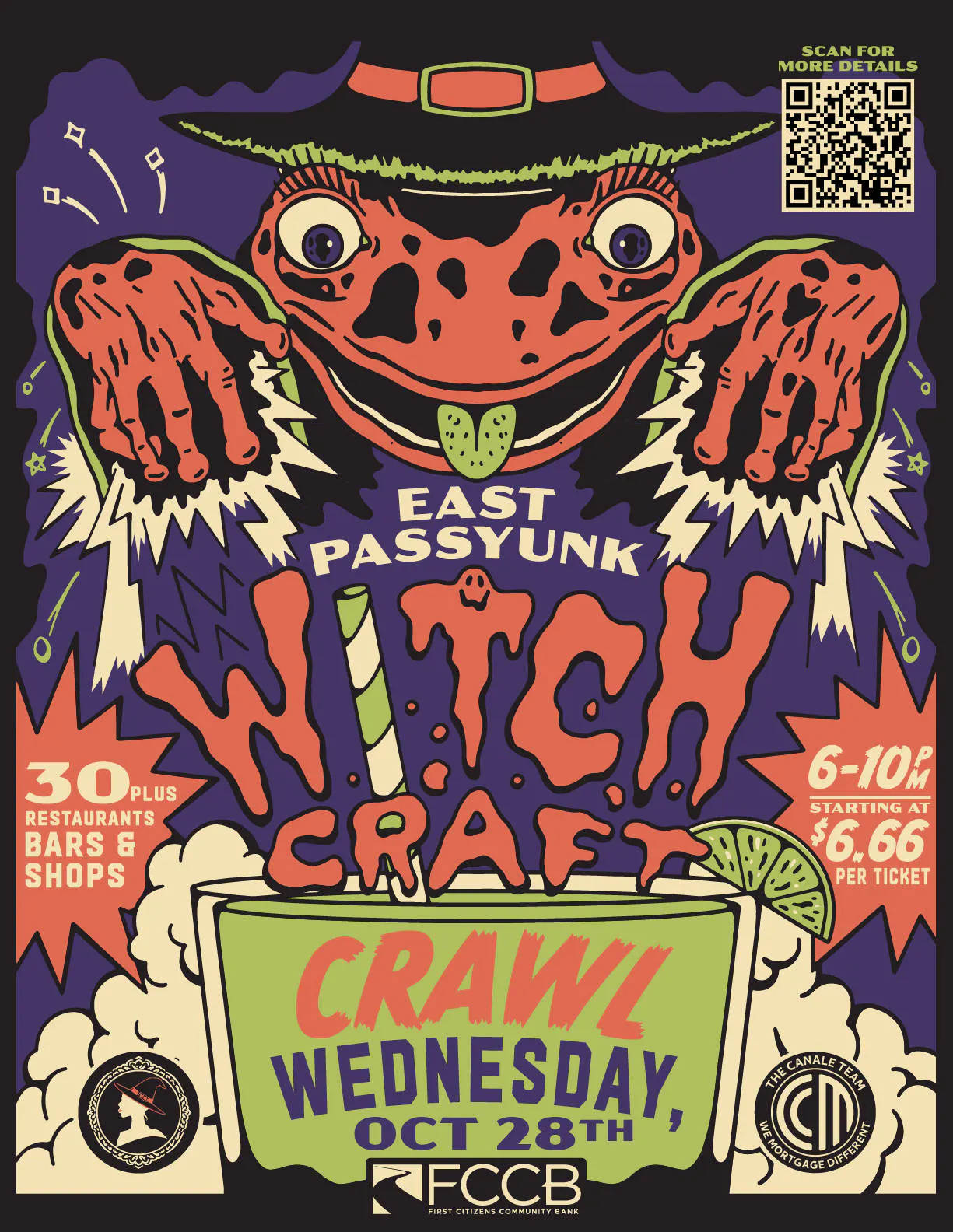 Witch Craft Crawl event banner