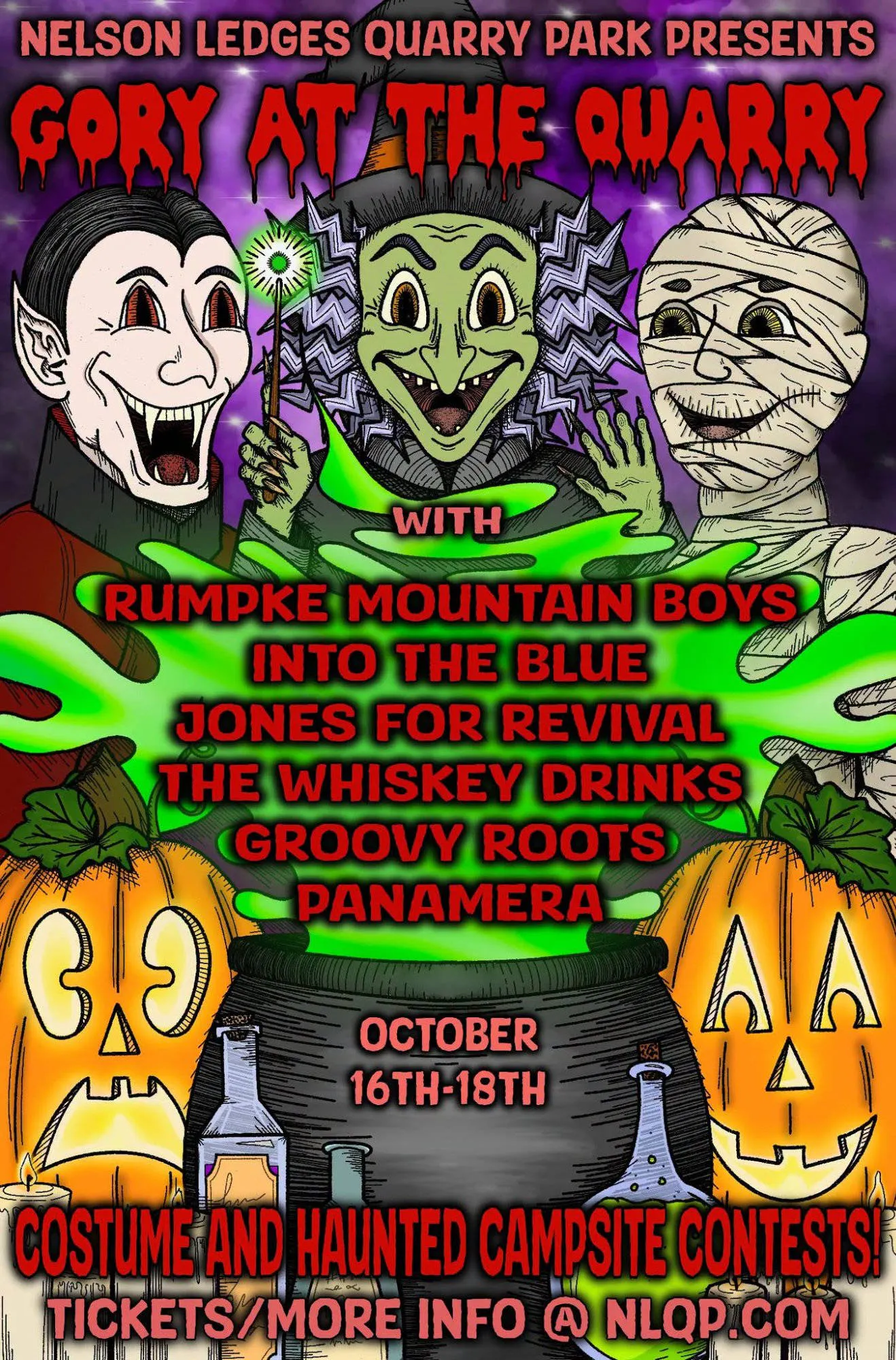 Gory At The Quarry 2026 event banner