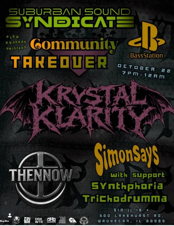 Community Thursdaze: DRKWTR Vol 3 ft: Krystal Klarity + More! event banner