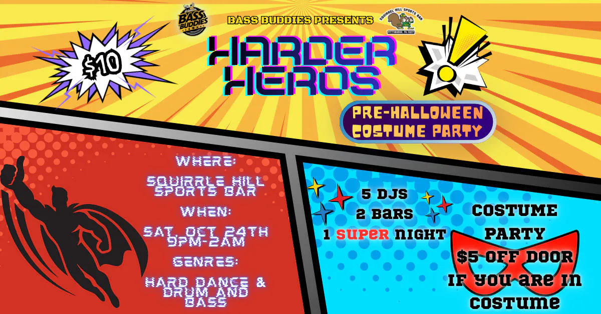 Harder Heros event banner