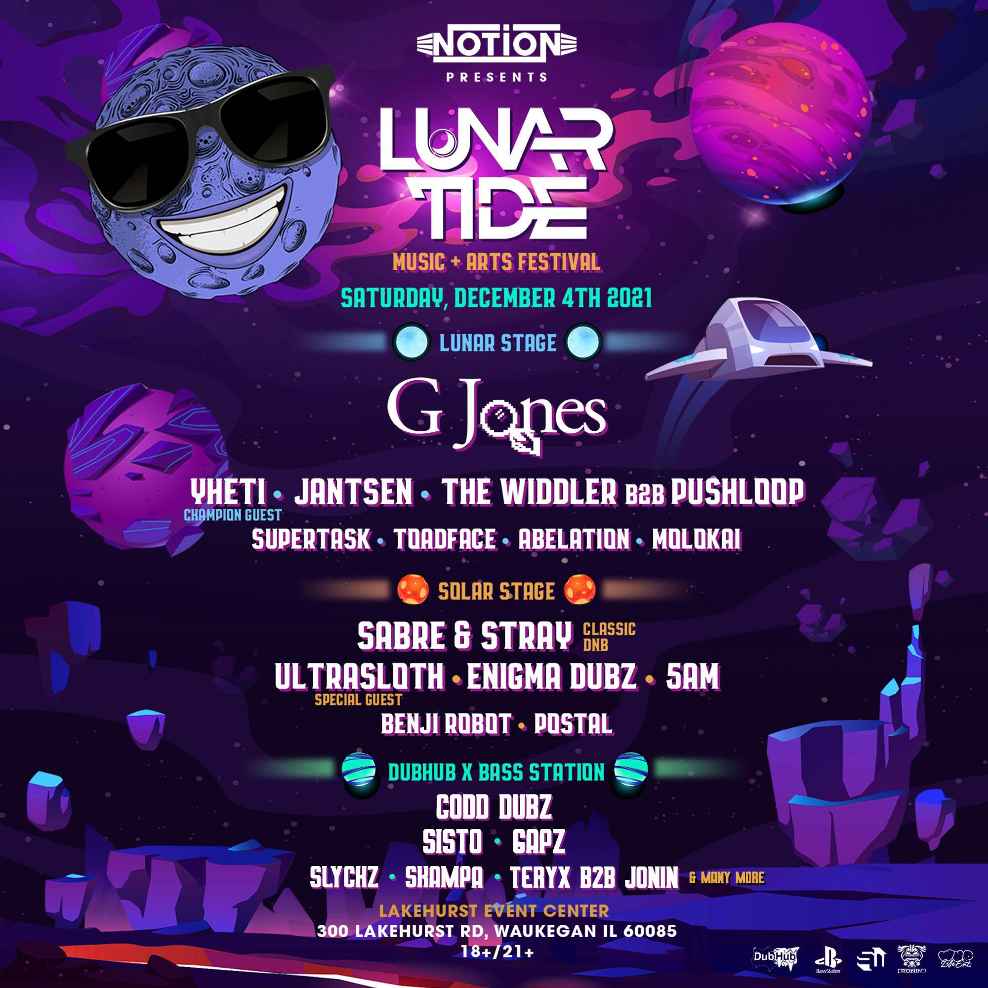 Lunar Tide Music & Arts Festival 2021 The Ticketing Co.