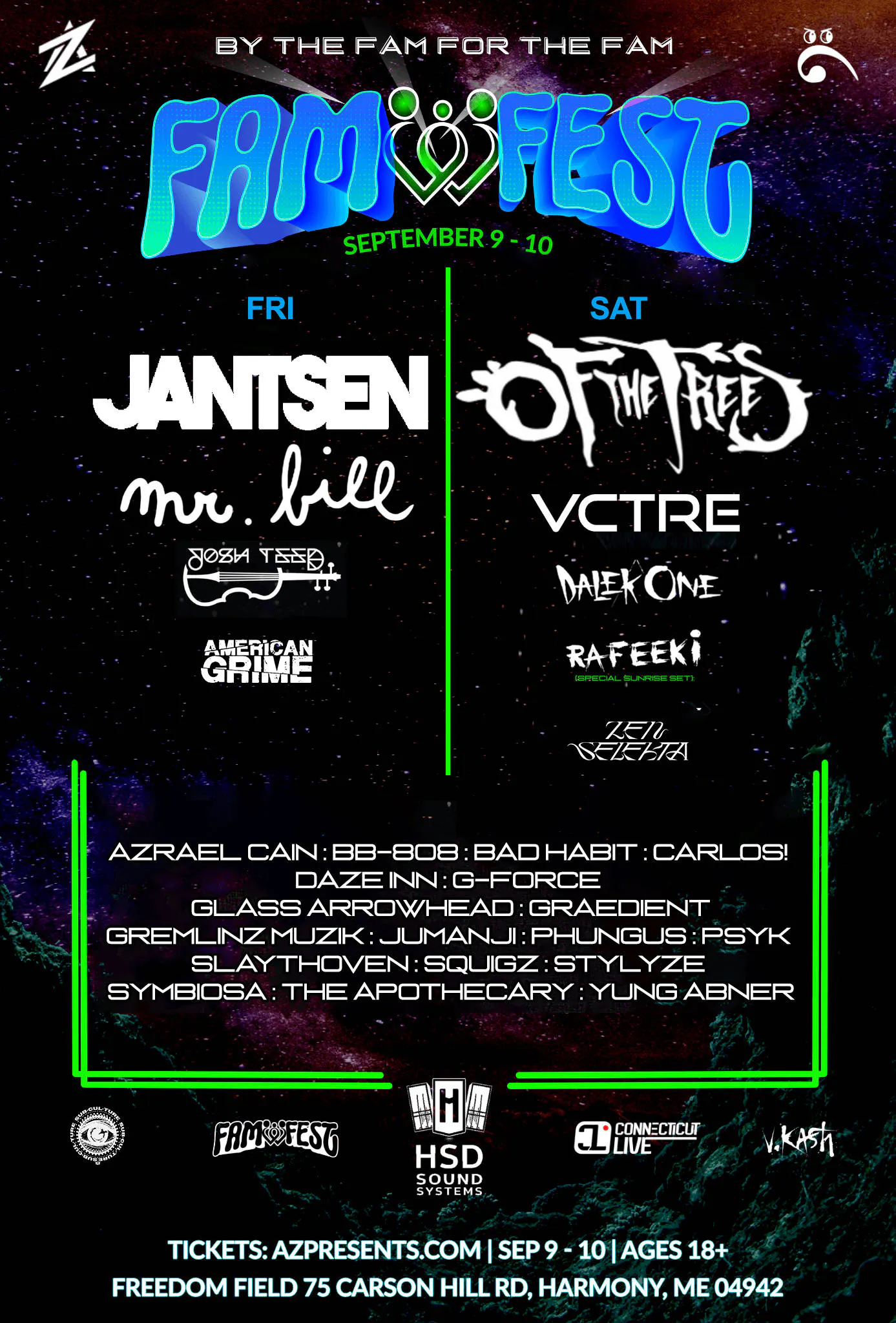 Fam Fest ft. Of The Trees & Jansten event banner