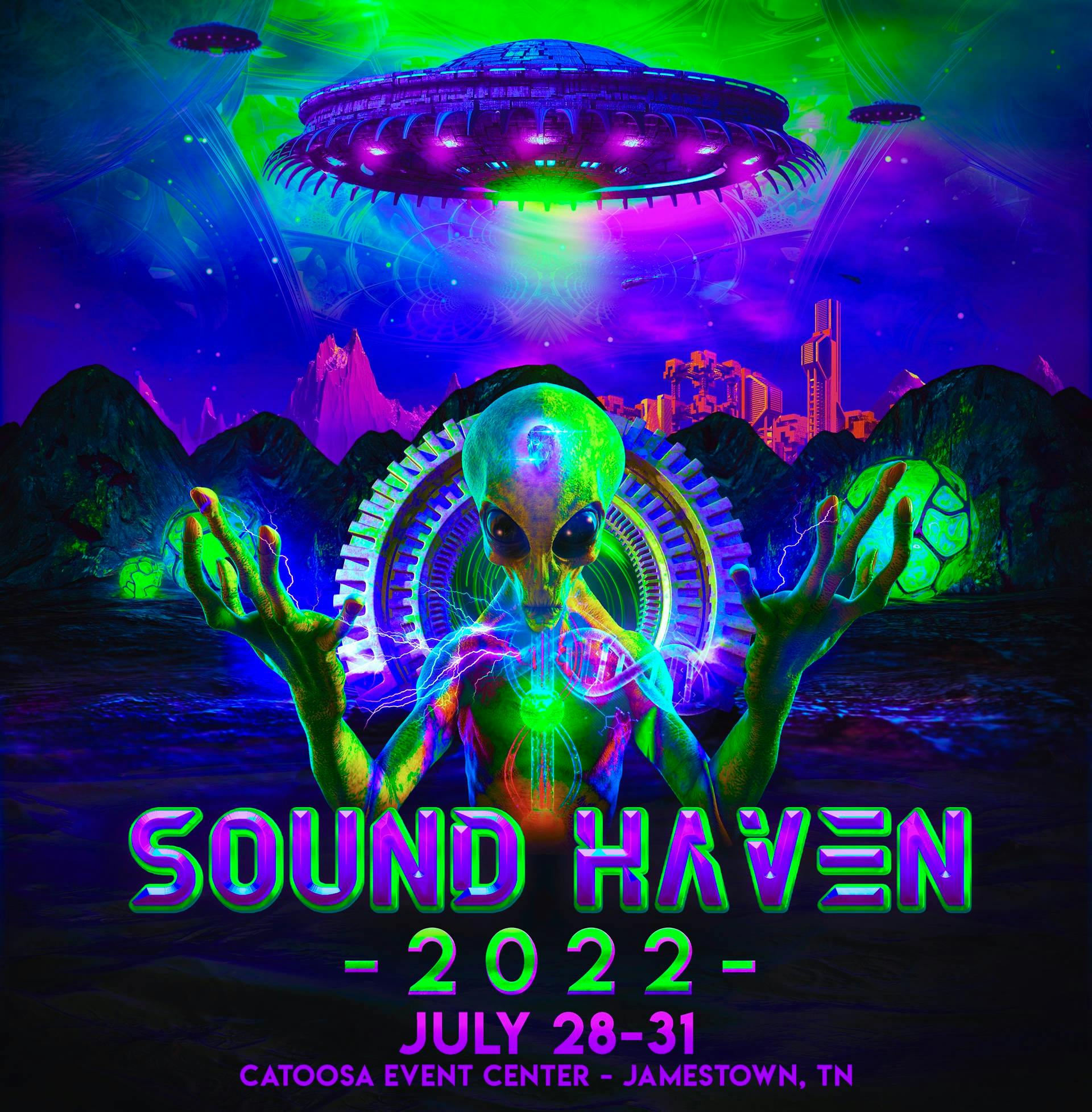 Sound Haven 2022 event banner