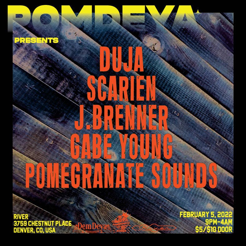 Pomdeya Presents: A Soundman Session event banner
