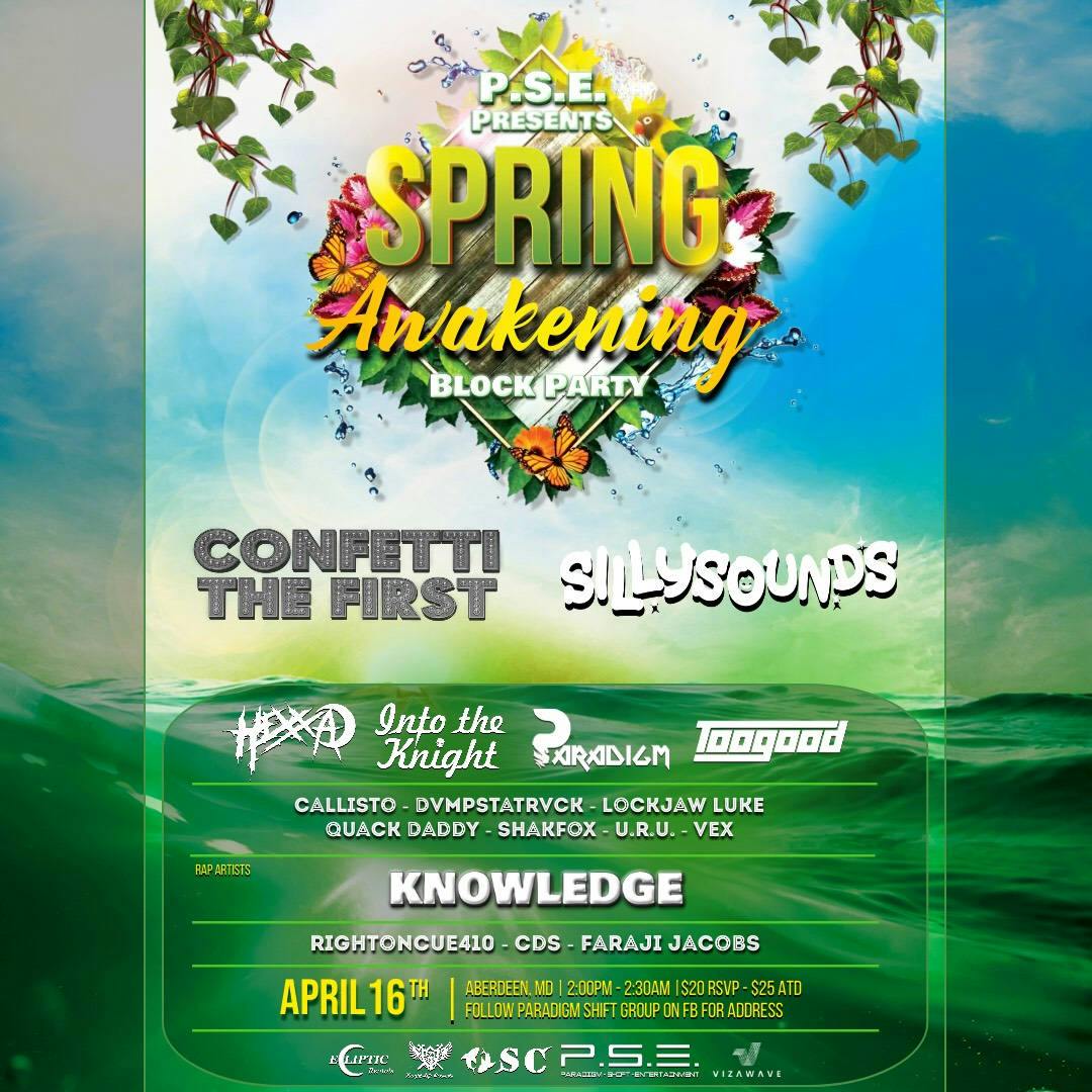 Spring Awakening Block Party The Ticketing Co.