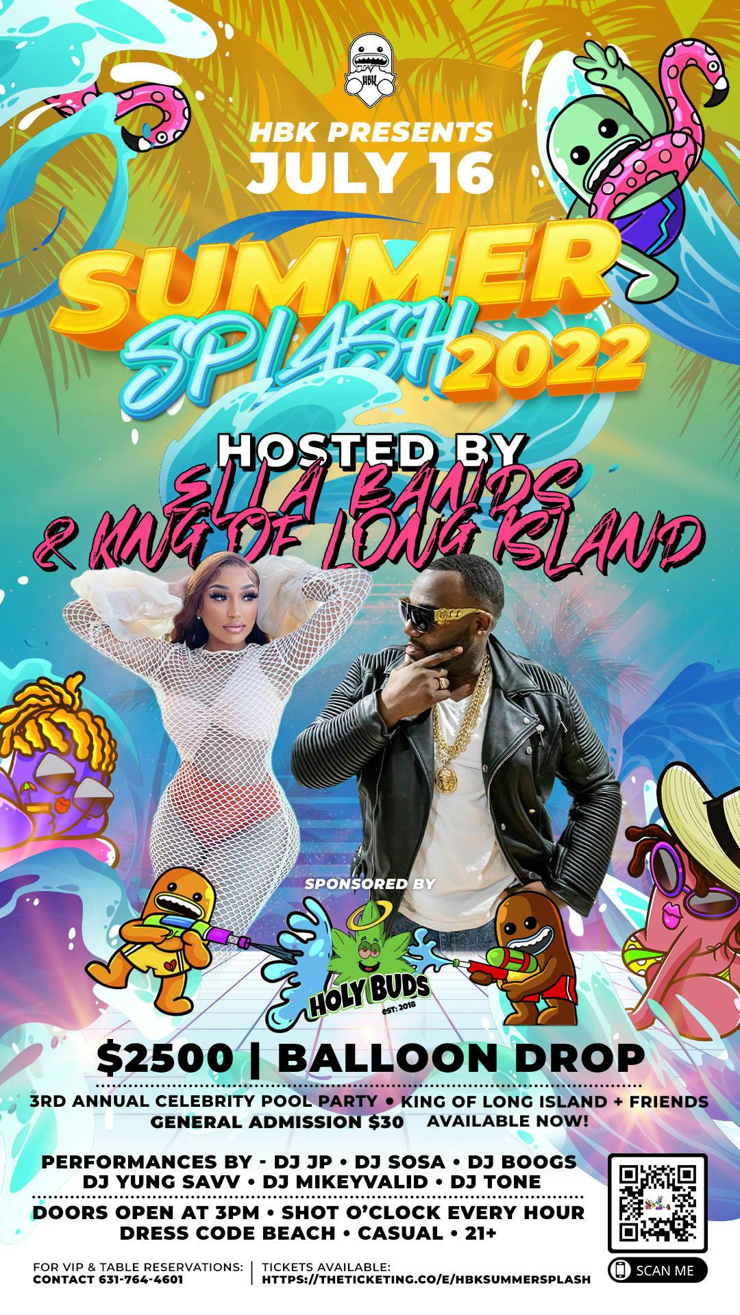 HBK Presents Summer Splash 2022 The Ticketing Co.