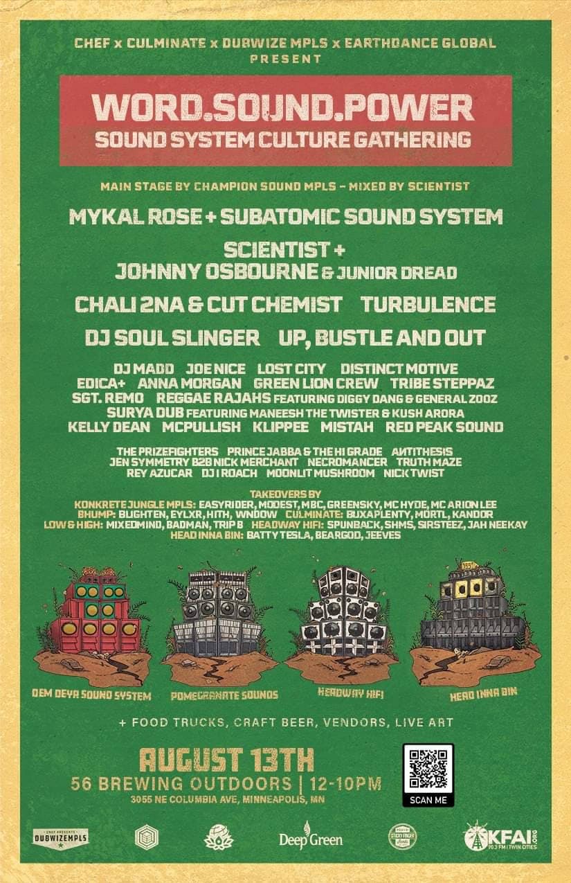 Word Sound Power Sound System Culture Gathering The Ticketing Co.