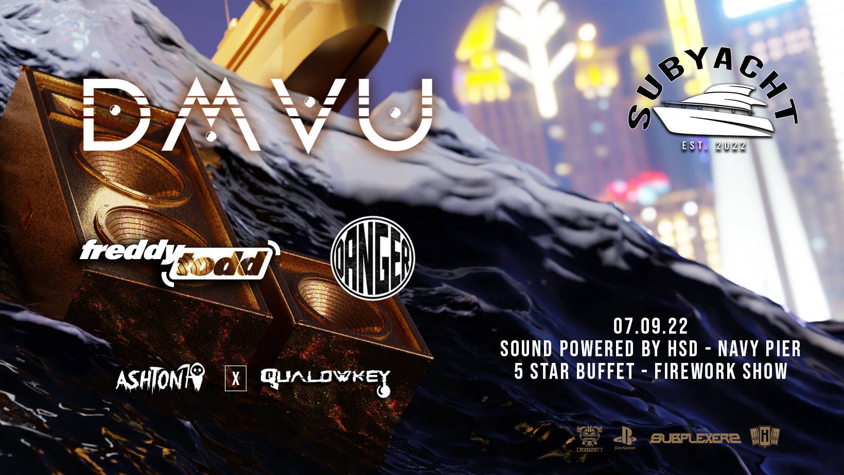 Subyacht 001 event banner