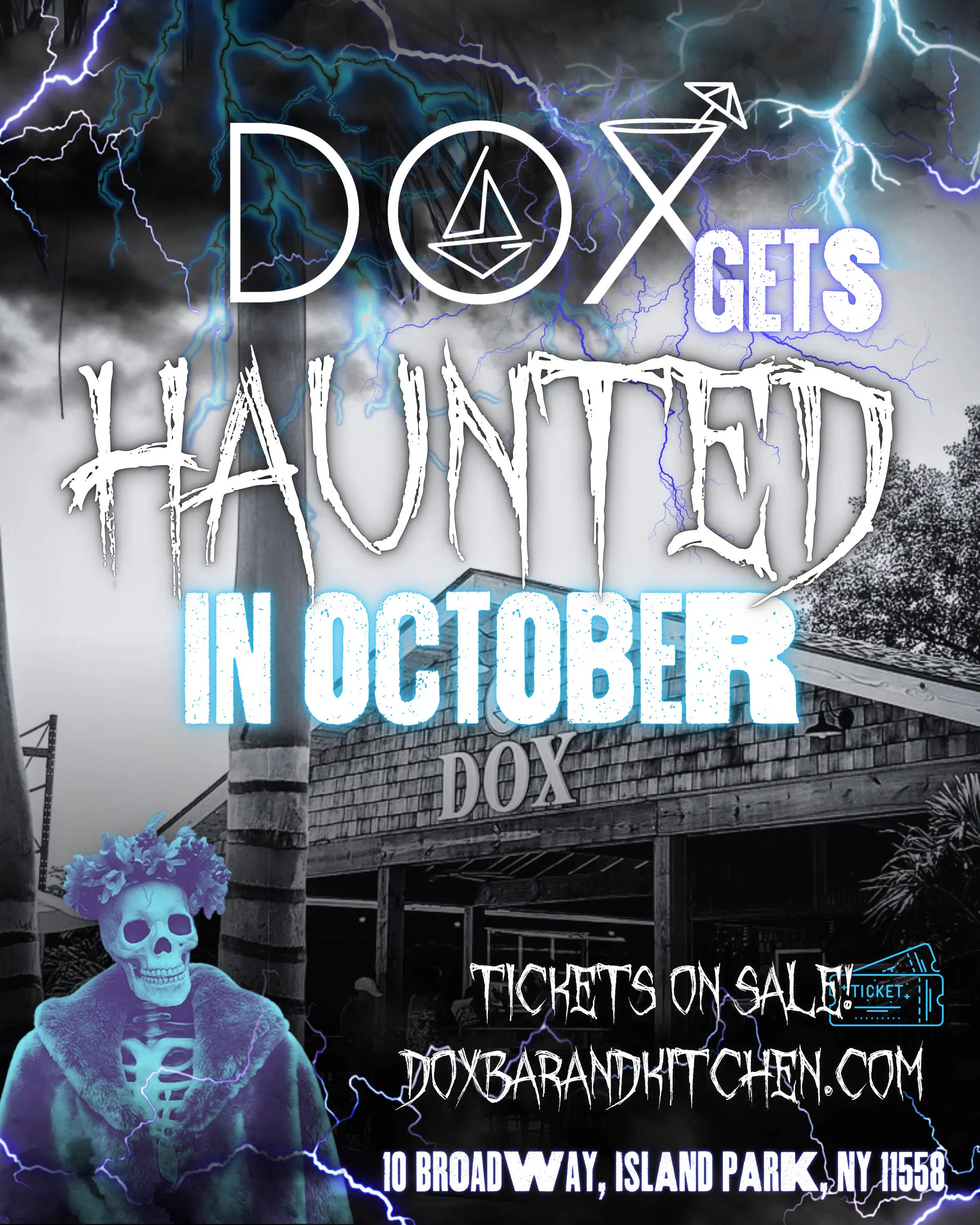 Haunted Dining Experience at DOX (10/27-10/30) event banner