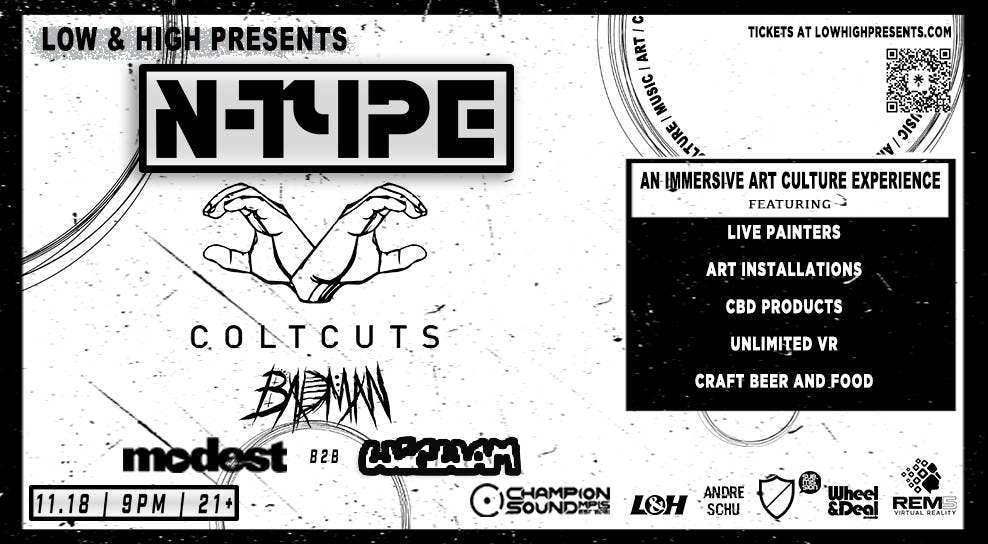 Low & High Presents N-Type event banner