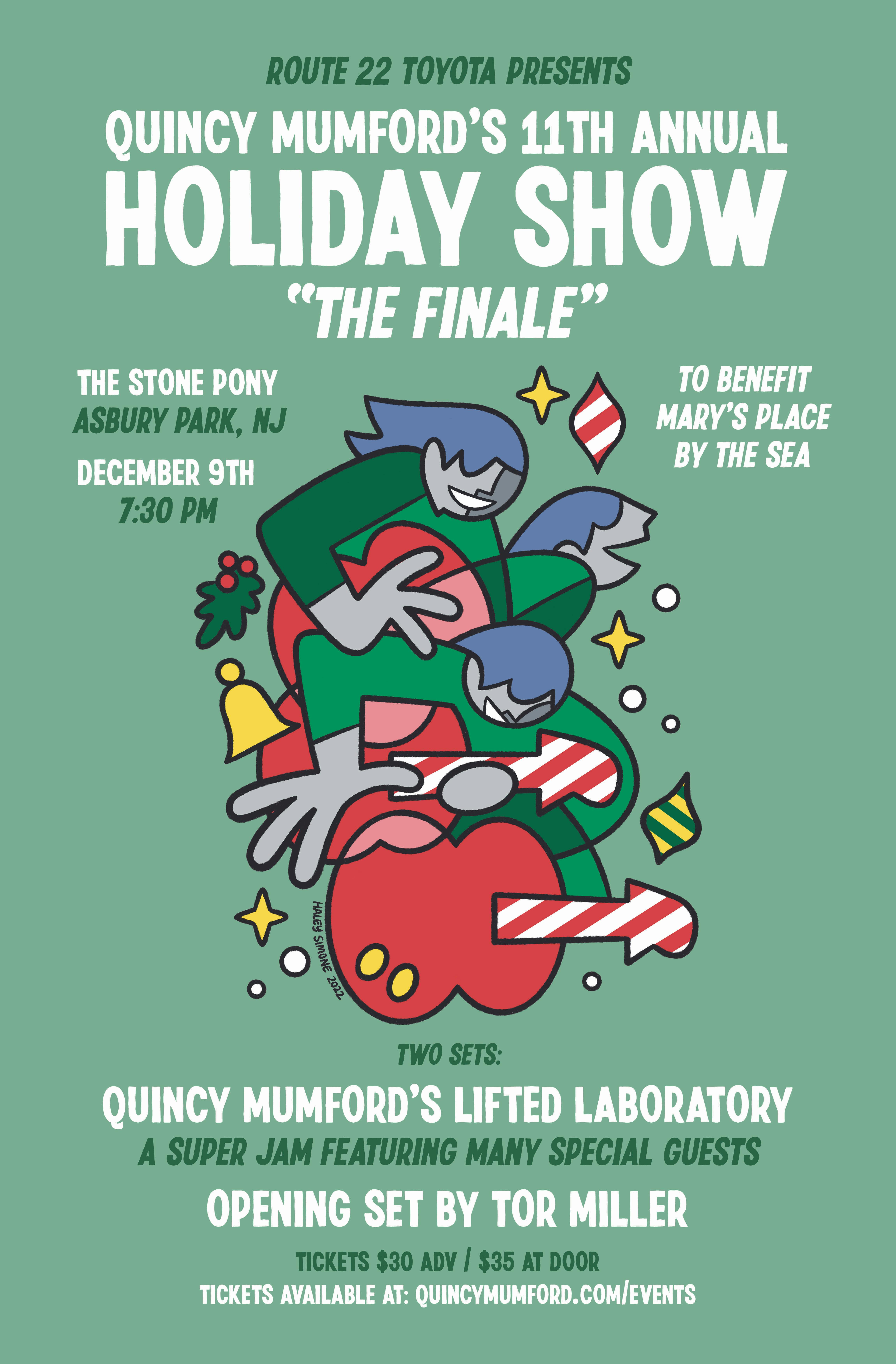 Quincy Mumford's 11th Annual Holiday Show "The Finale" The Ticketing Co.