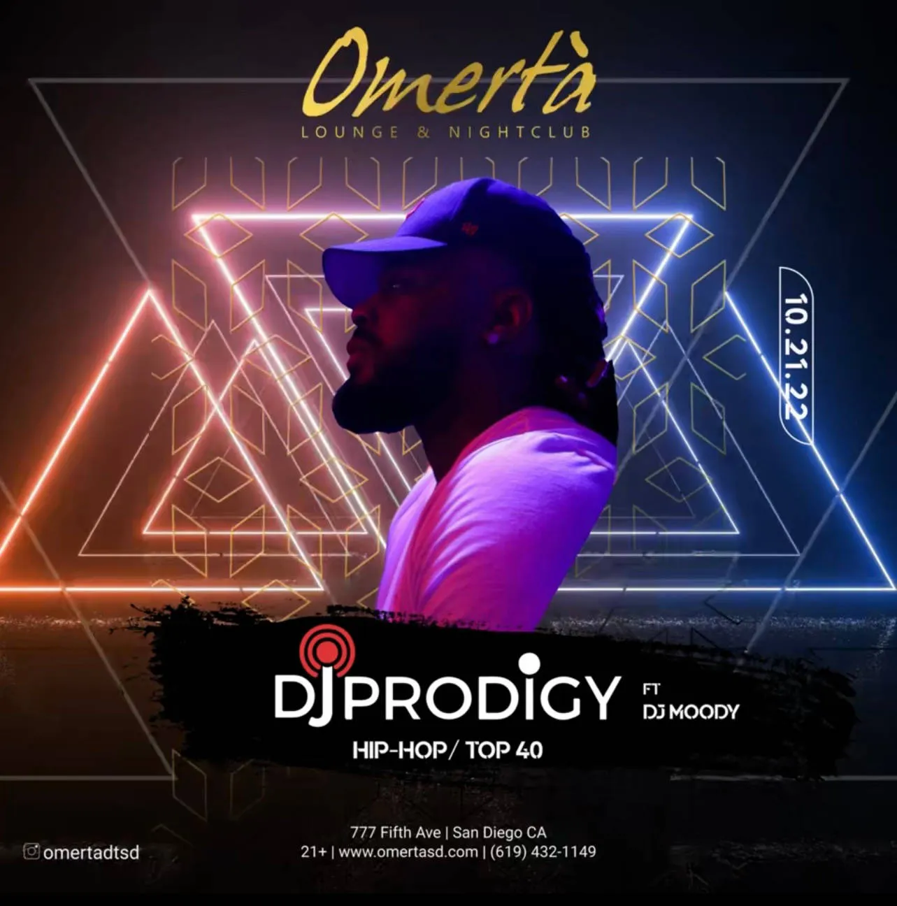 Omerta Hiphop Fridays event banner