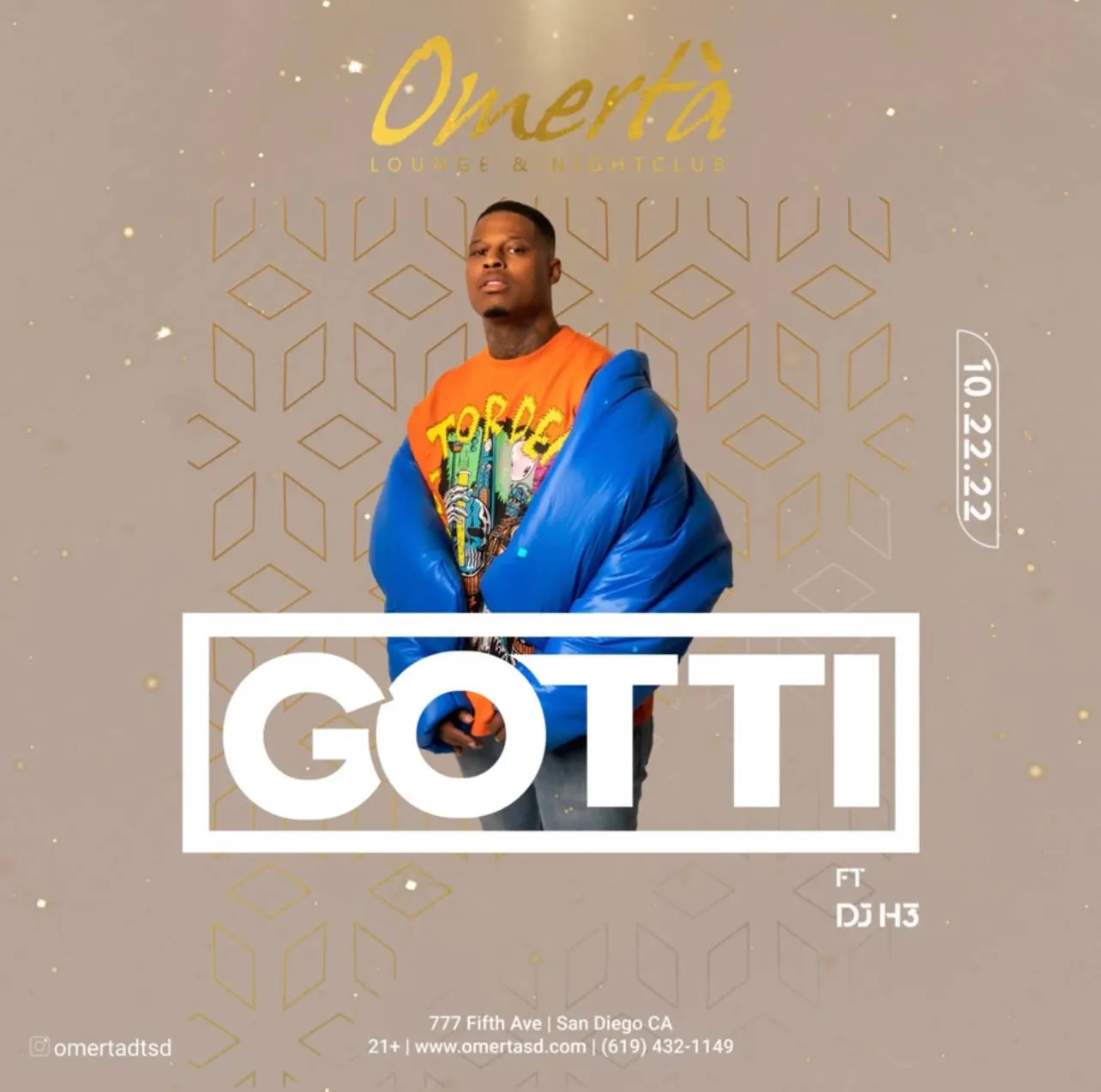 Omerta Open Format Saturdays event banner