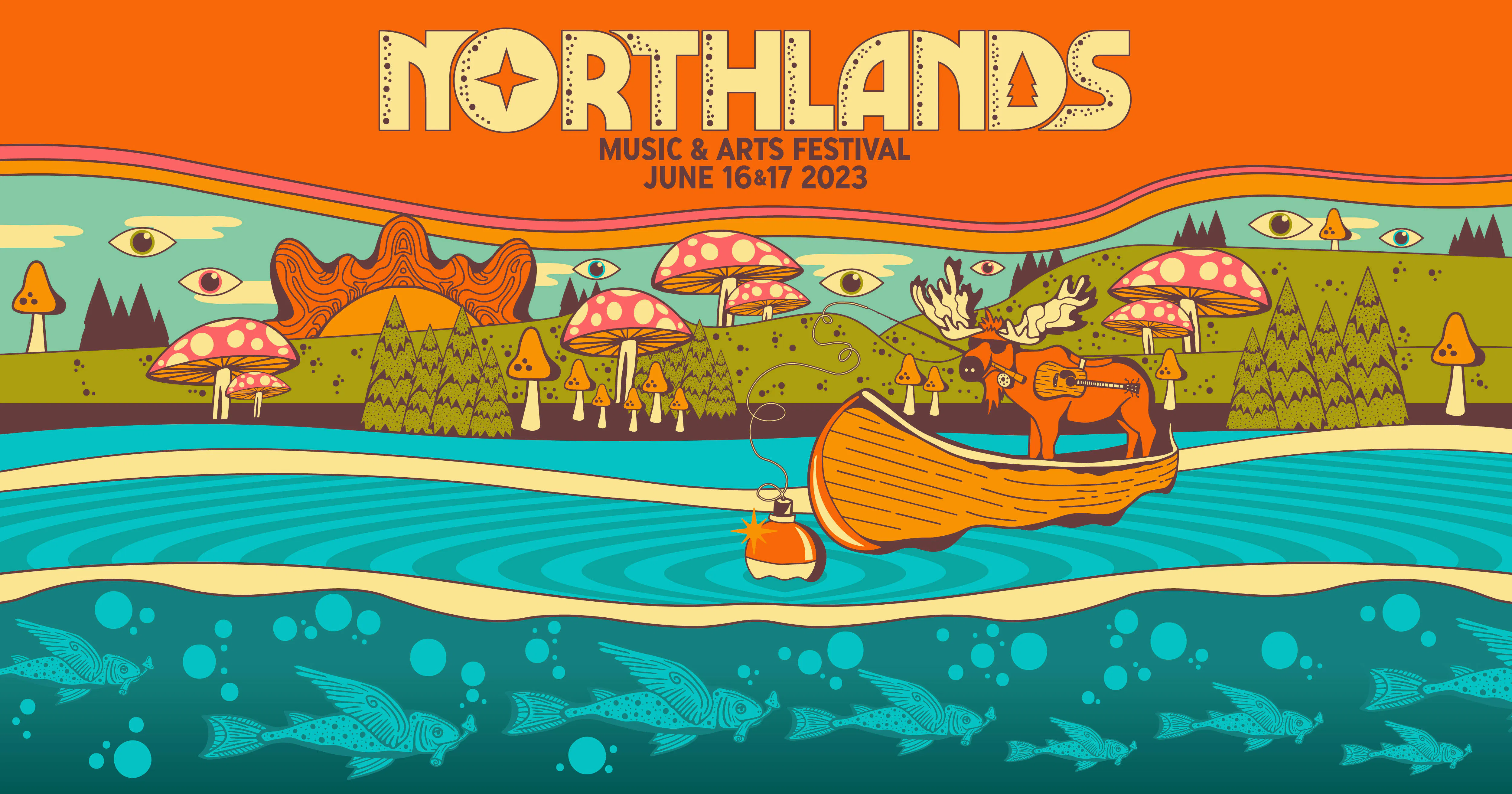 Northlands Music & Arts Festival 2023 event banner