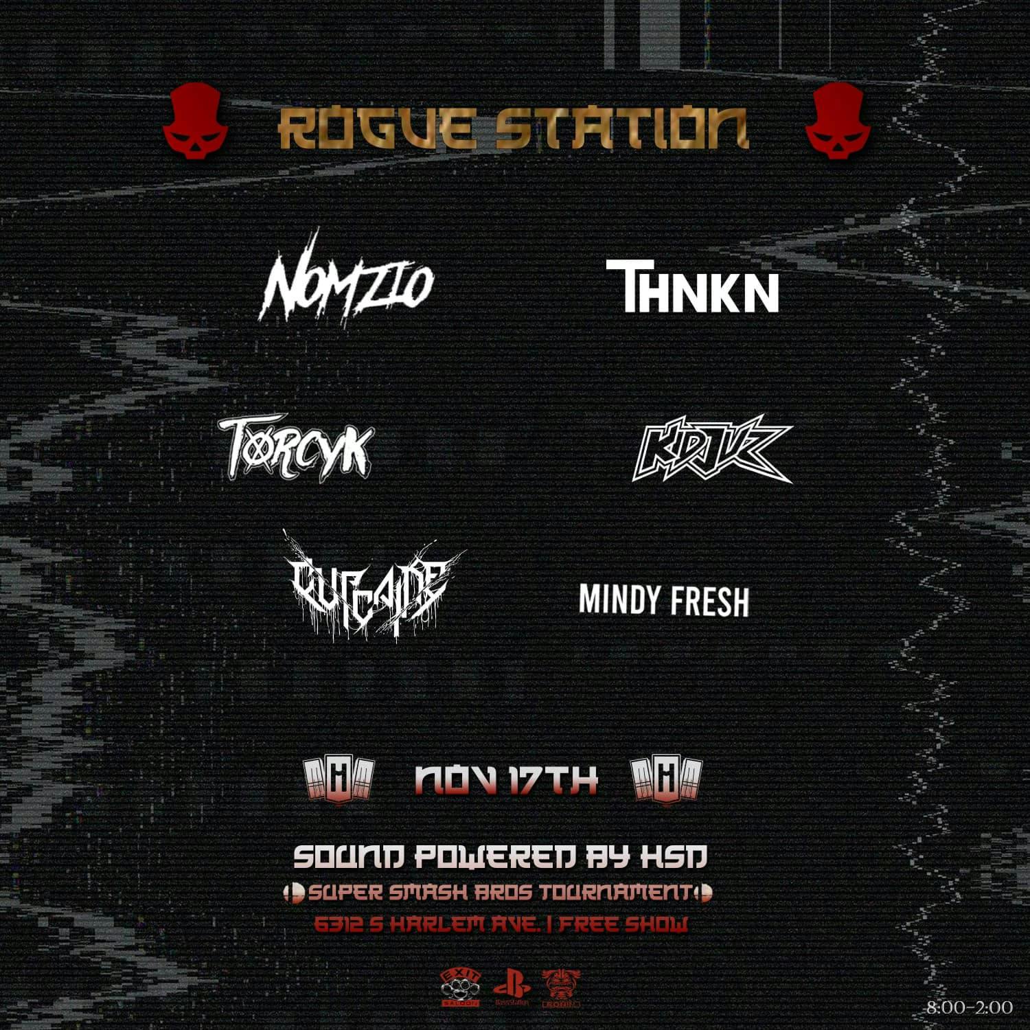 Rogue Station.004 House Edition event banner