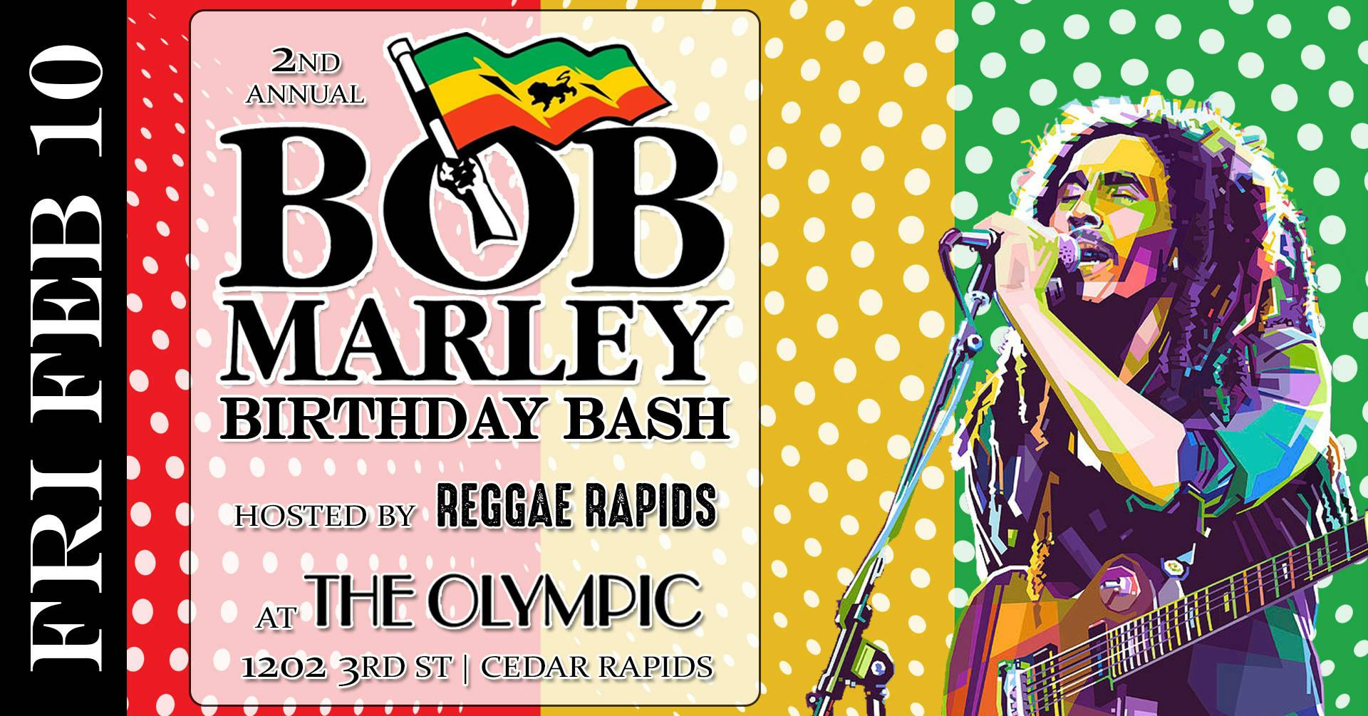 2nd Annual Bob Marley Birthday Bash The Ticketing Co.