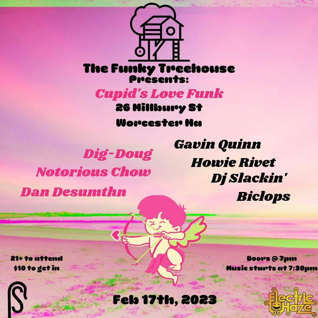 The Funky Treehouse Presents Cupid's Love Funk The Ticketing Co.