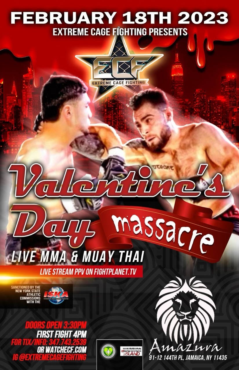 ECF Valentines Day Massacre The Ticketing Co.