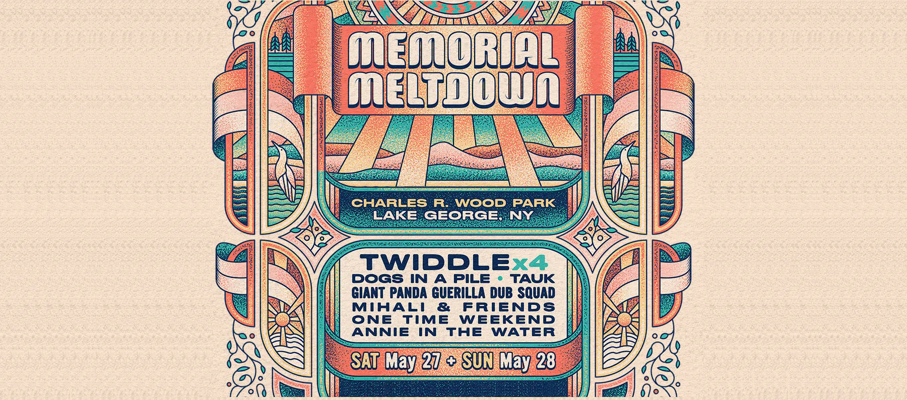 Twiddle & Frends Memorial Meltdown event banner