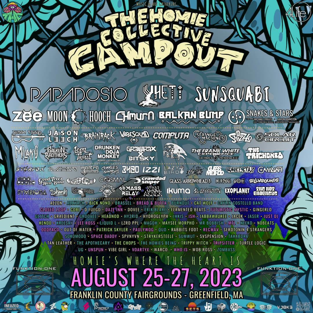 The Homie Collective Campout The Ticketing Co.