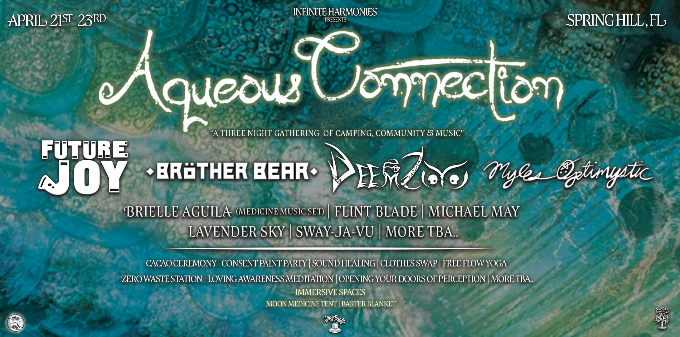 Aqueous Connection  event banner
