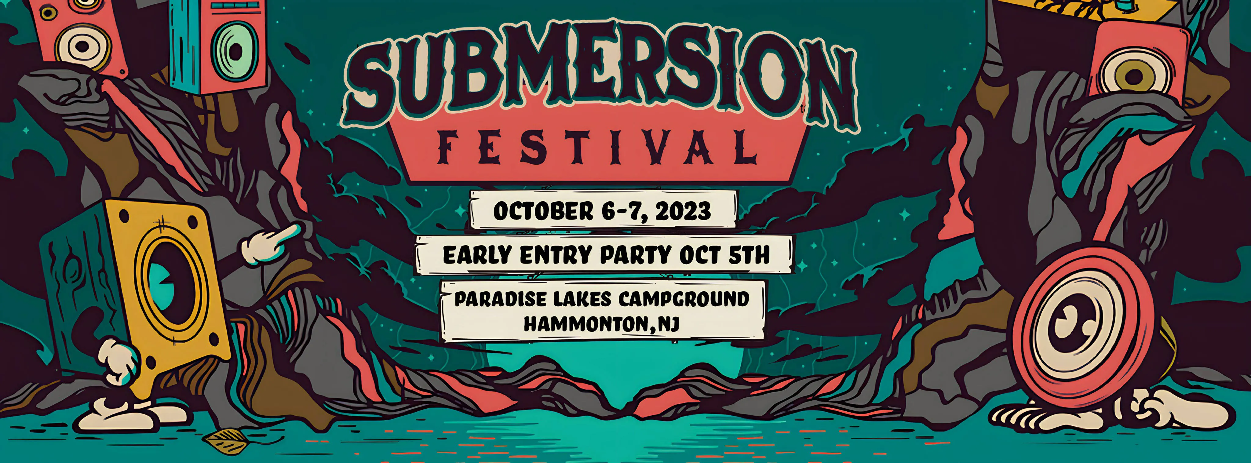 Submersion Festival 2023 event banner