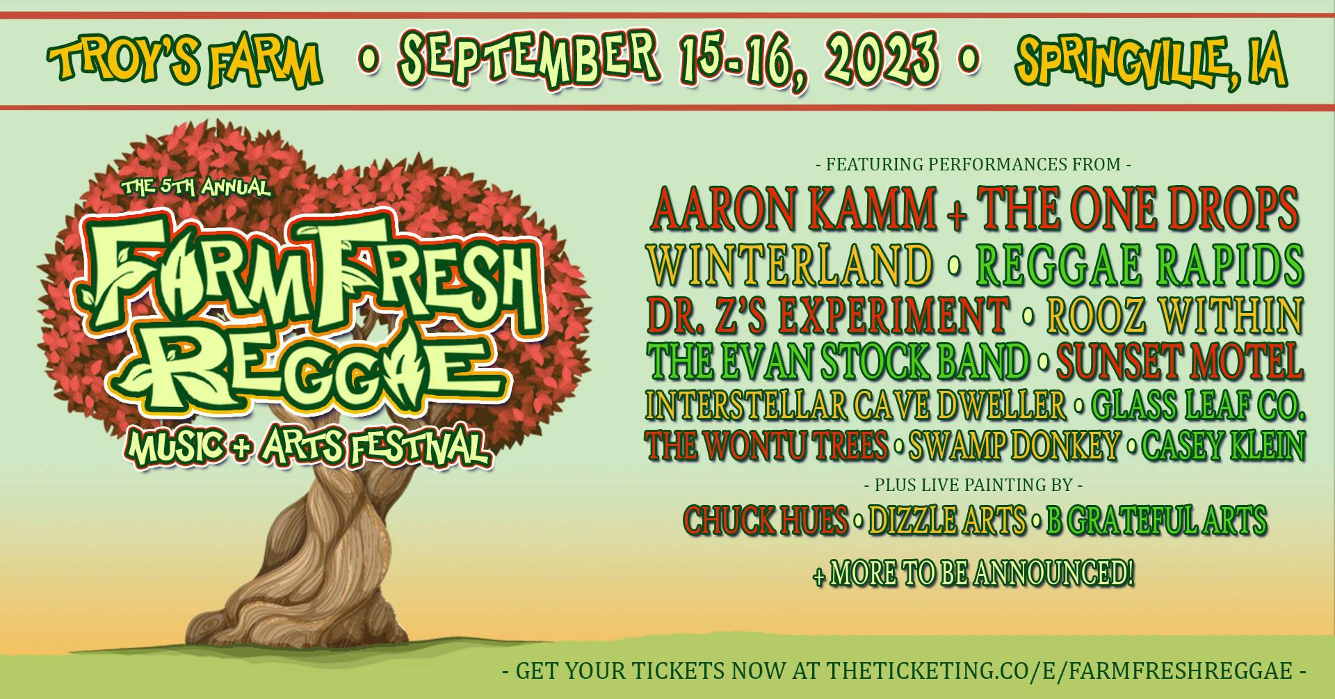 Farm Fresh Reggae Music & Arts Festival The Ticketing Co.