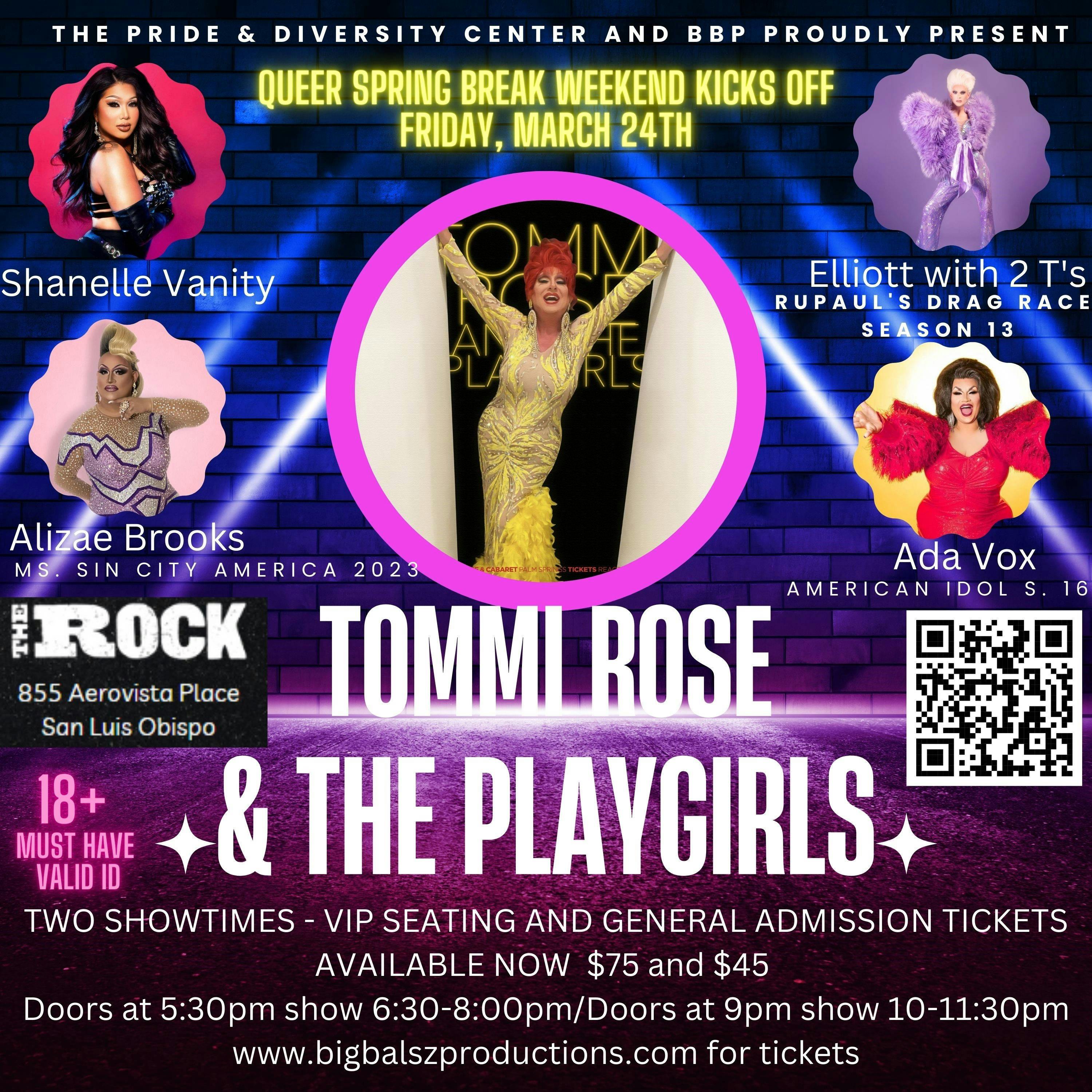 Tommi Rose & The Playgirls event banner