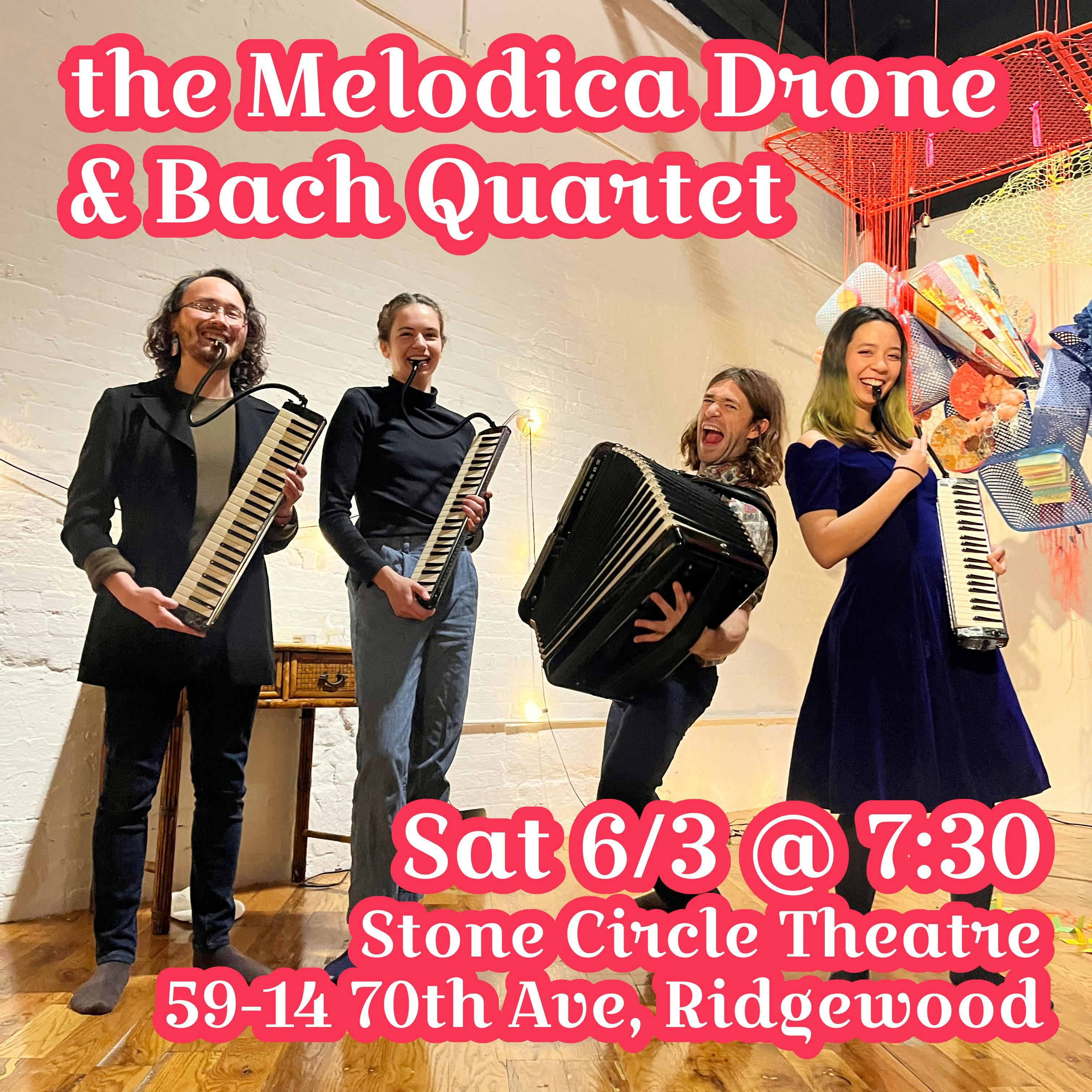 the Melodica Drone & Bach Quartet The Ticketing Co.