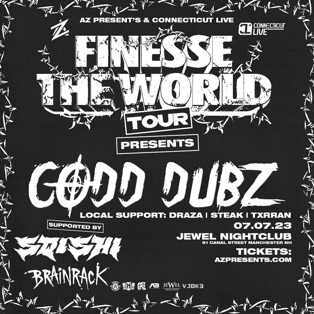 Codd Dubz & Sqishi @ Jewel Music Venue event banner