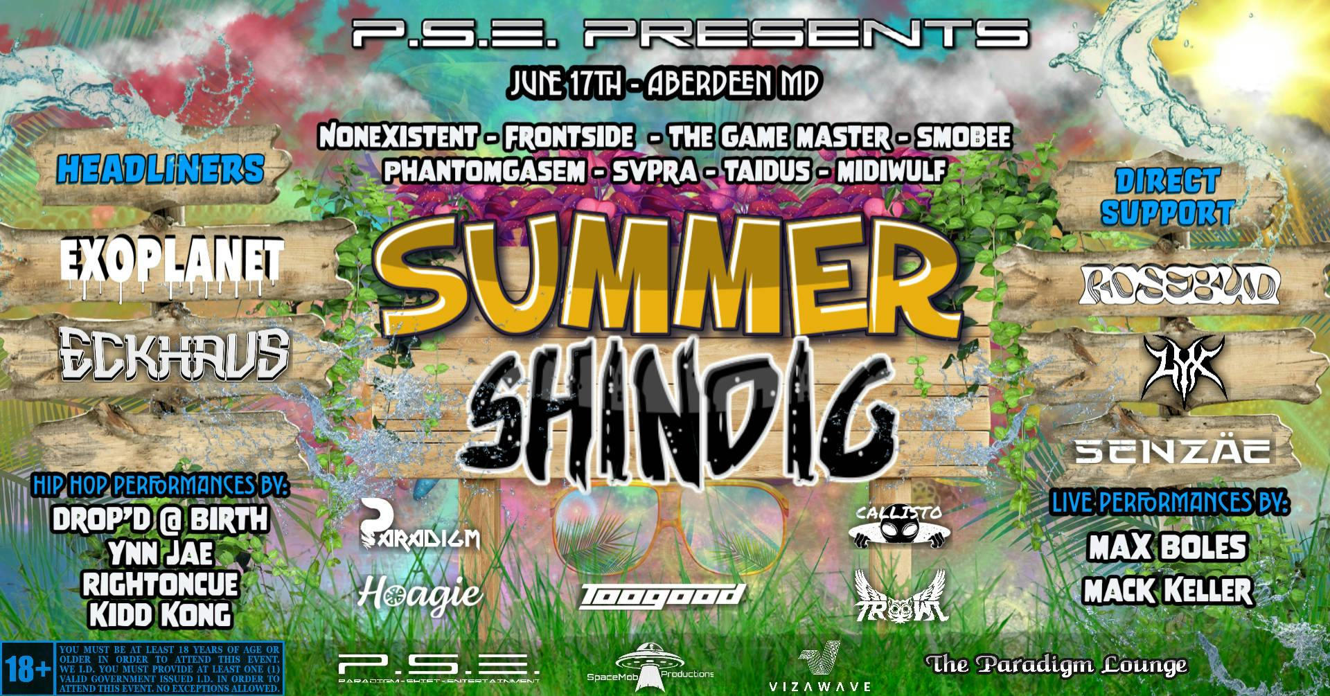 Summer Shindig 2023 The Ticketing Co.