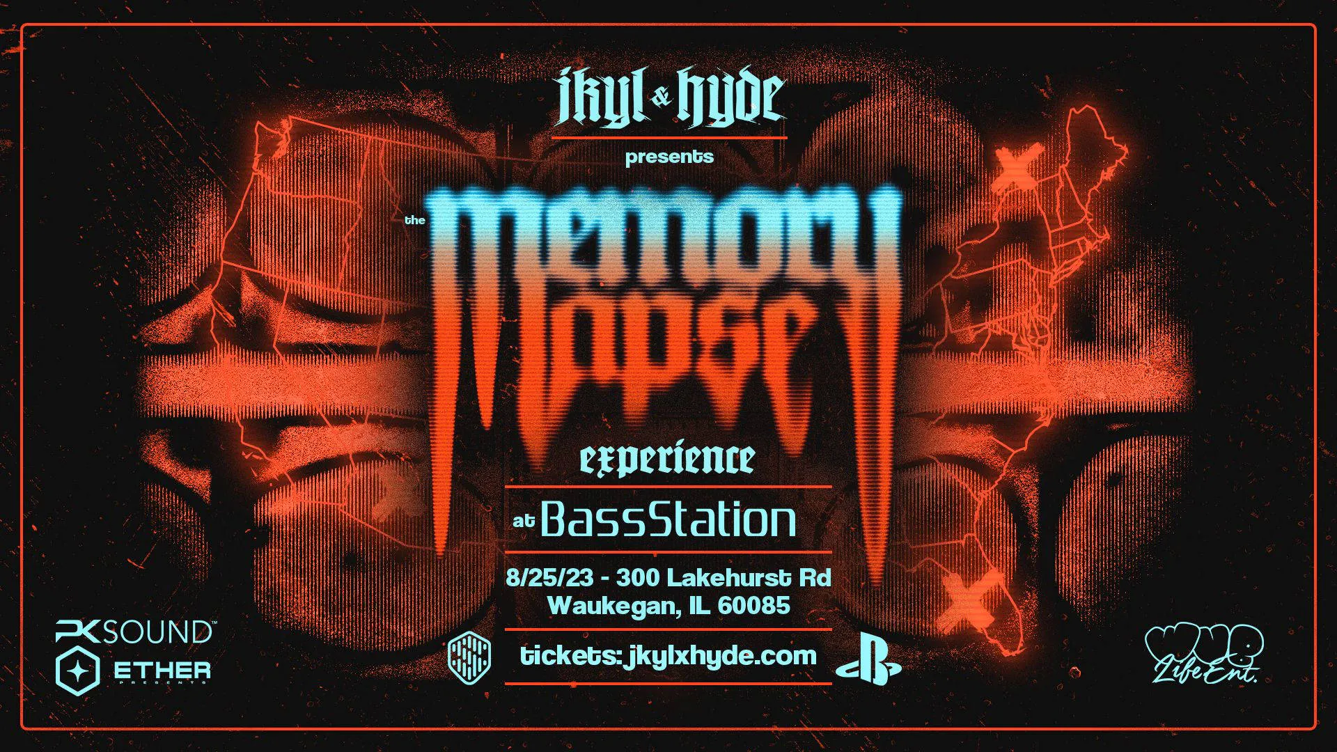Jkyl & Hyde Present: The Memory Lapse Experience event banner