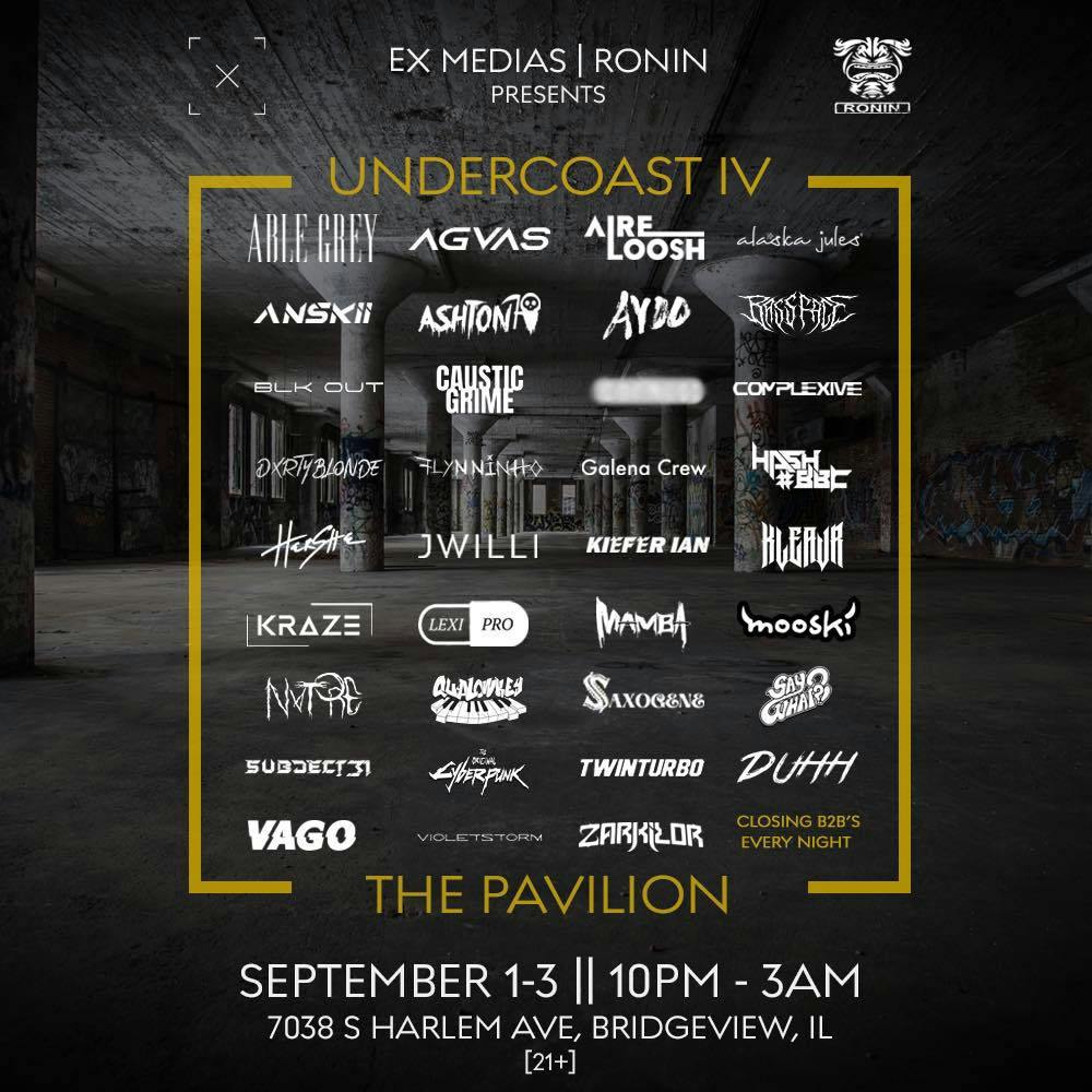 UnderCoast IV event banner