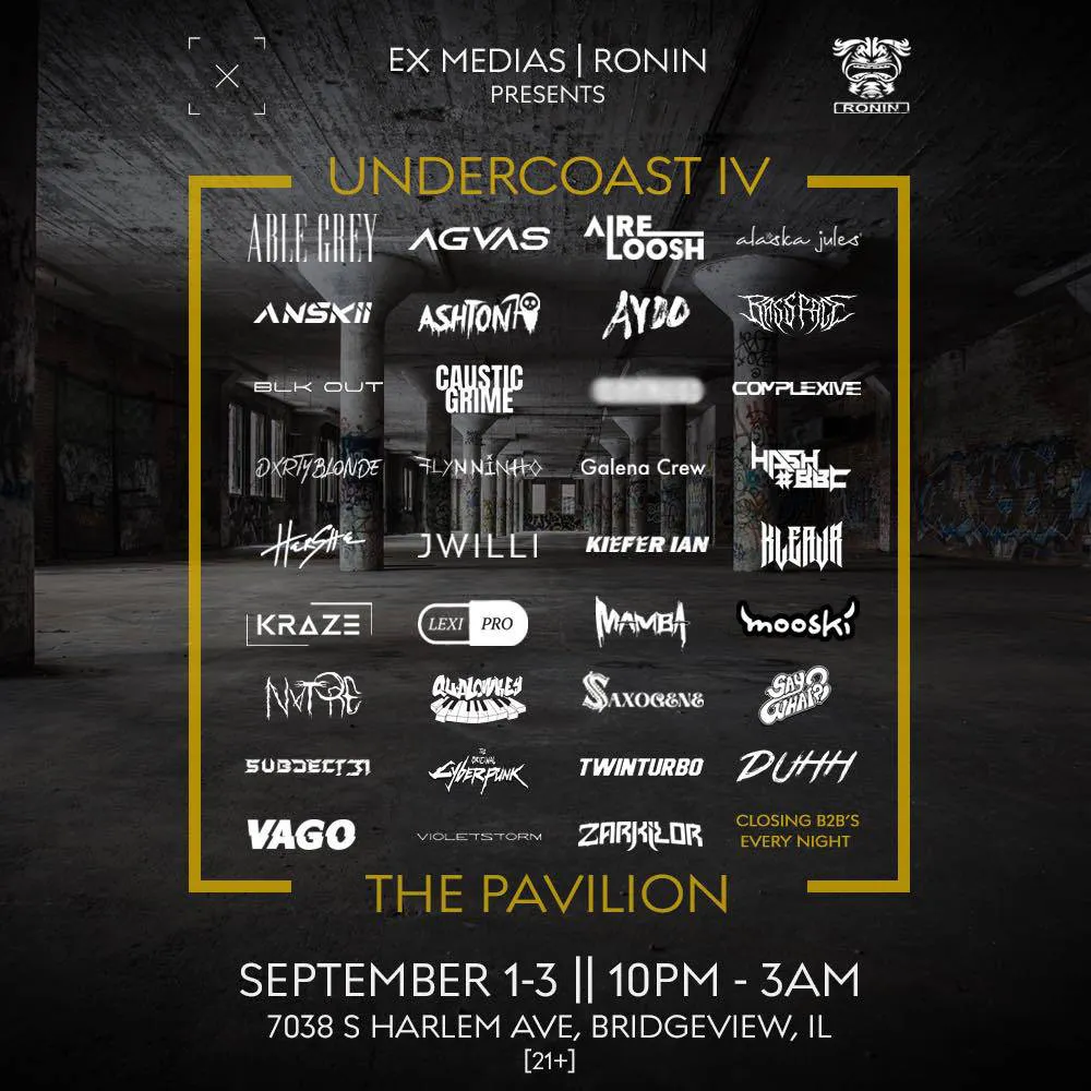 UnderCoast IV event banner