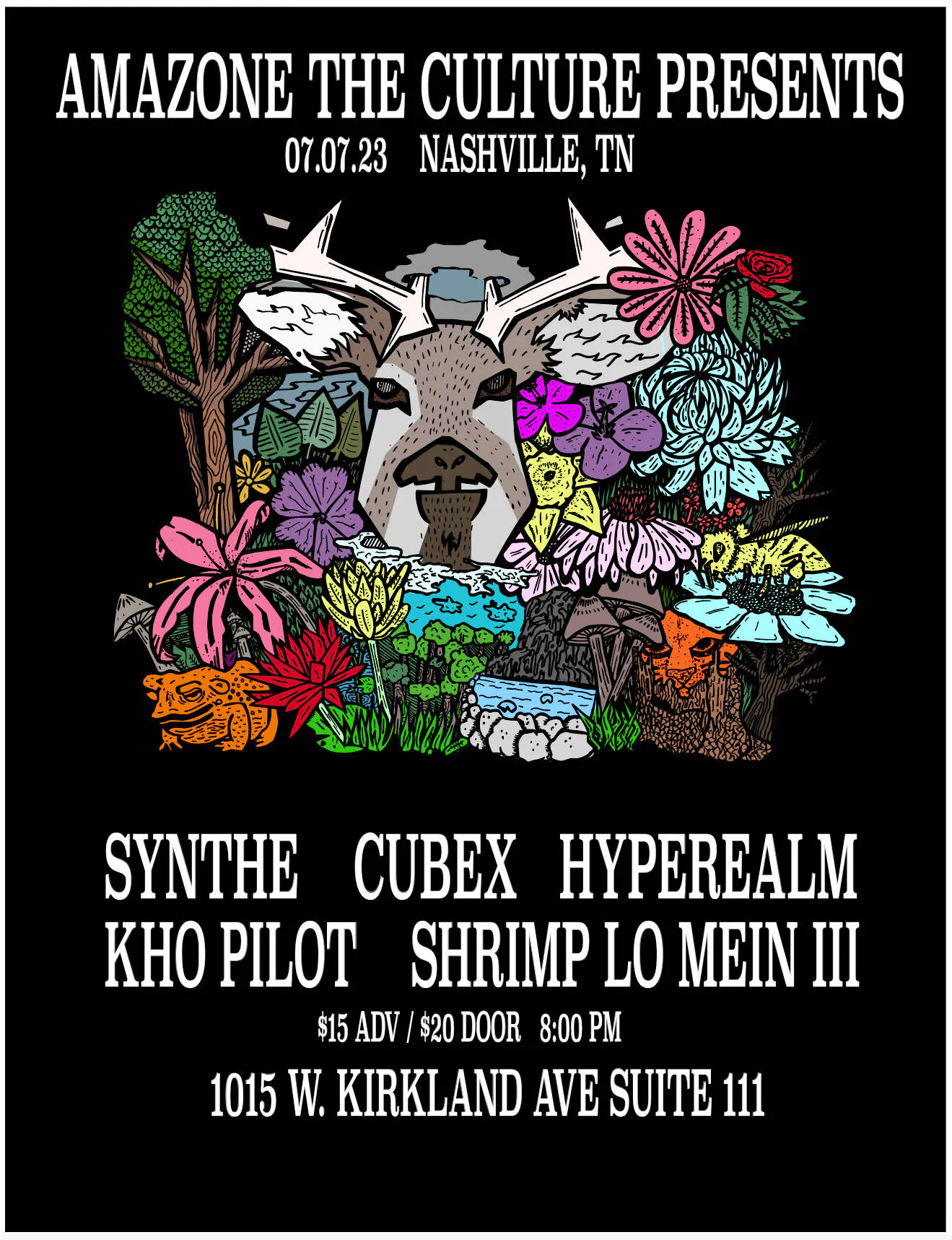 ATC Pop Up 005 w/ Synthe, Hype Realm, Cubex, Kho Pilot, and Shrimp Lo Mein III event banner
