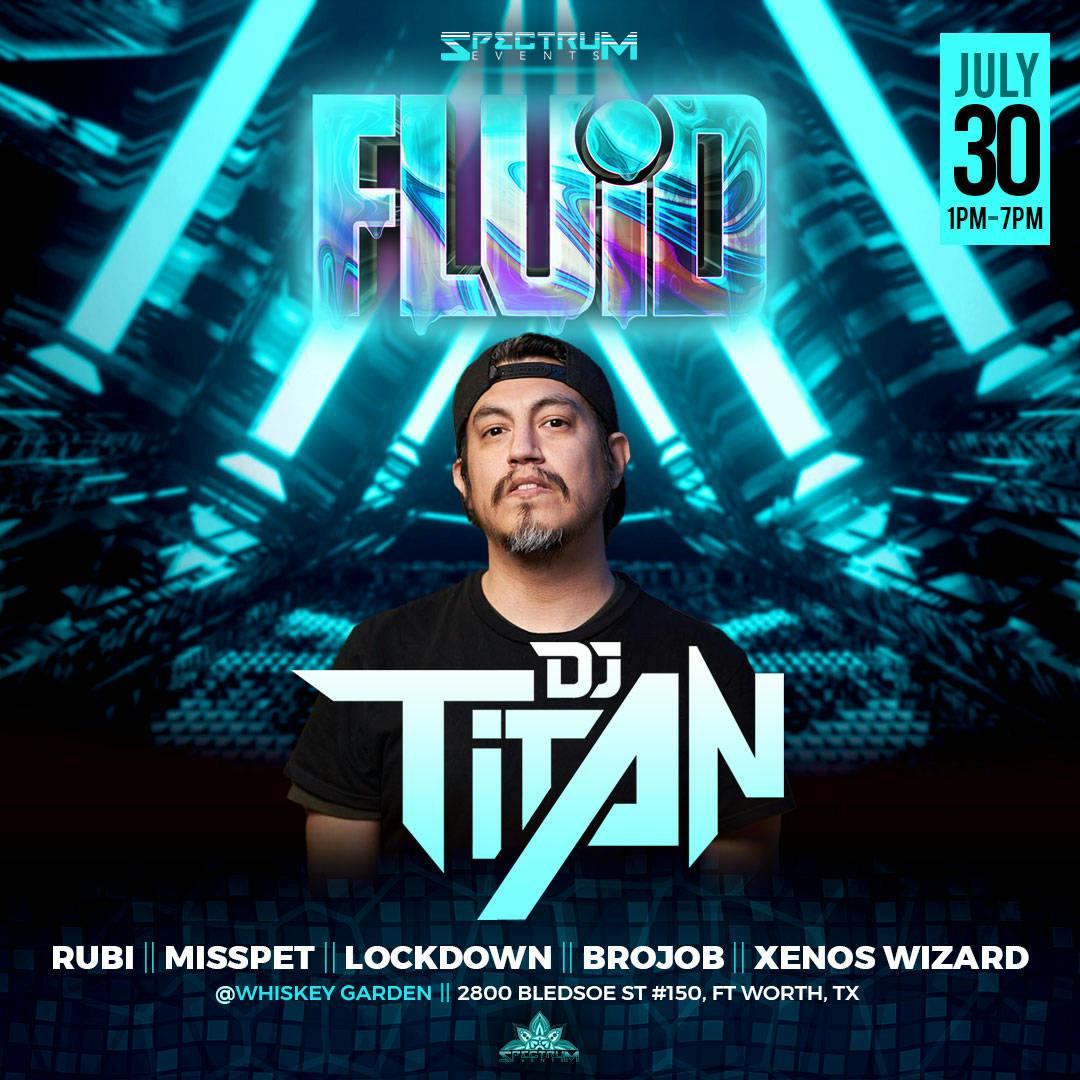 DJ Titan @ Whiskey Garden event banner