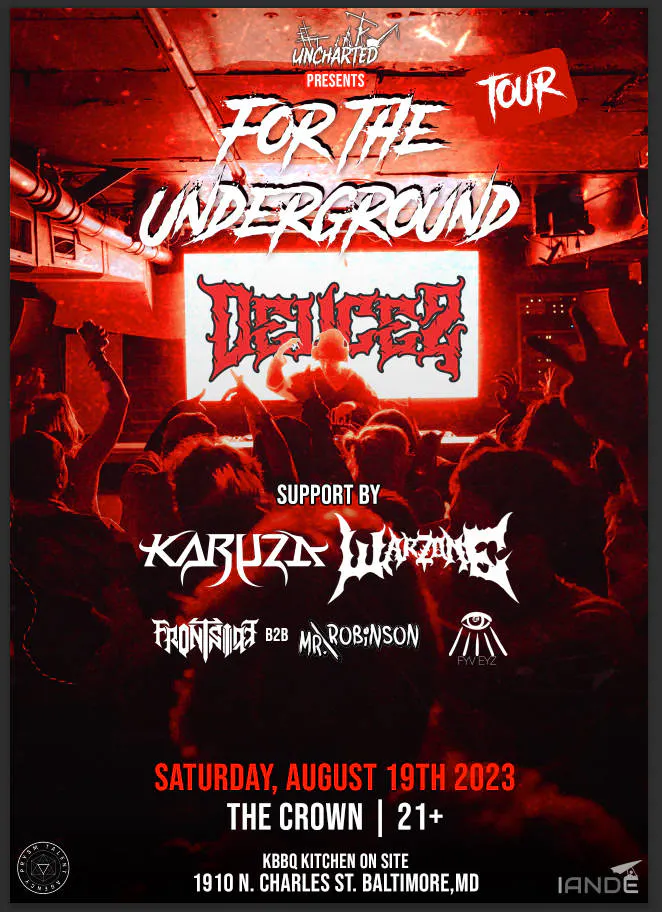 For The Underground Tour: Baltimore  event banner
