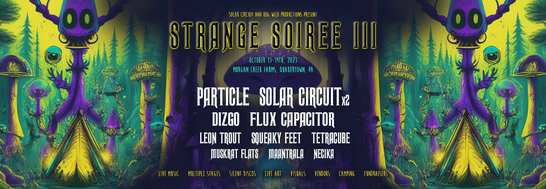 Strange Soiree III event banner