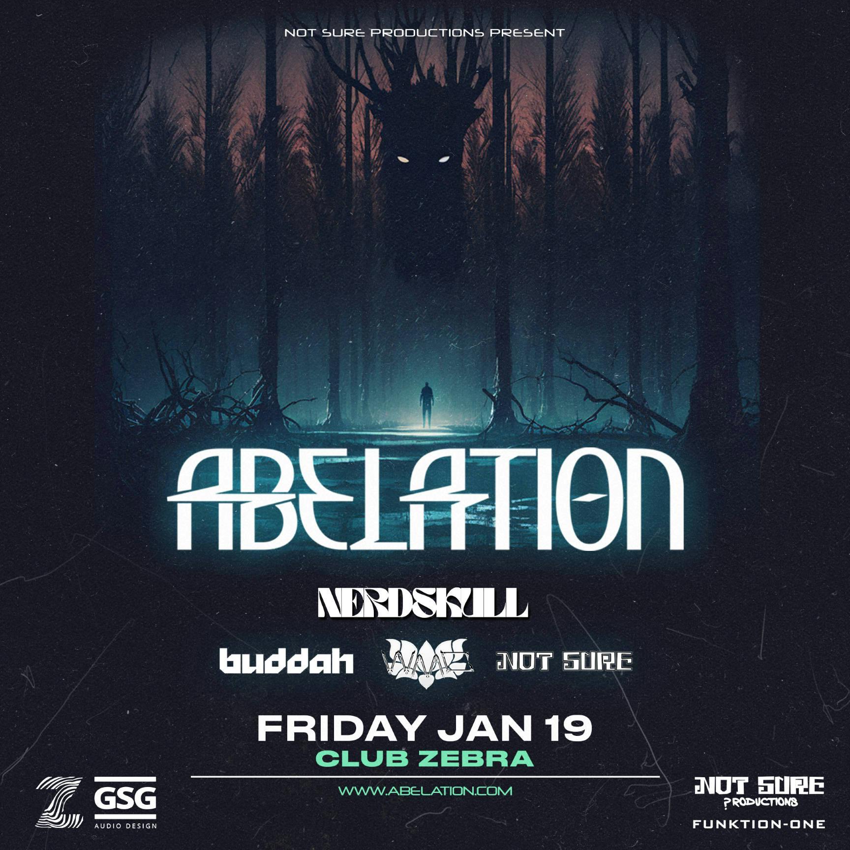Bass Blizzard 2024 featuring Abelation event banner