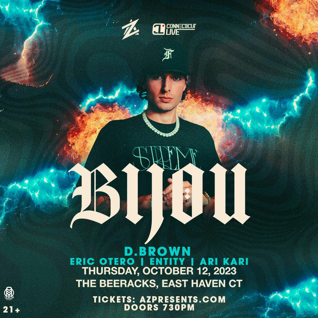 Bijou at Beeracks East Haven CT event banner