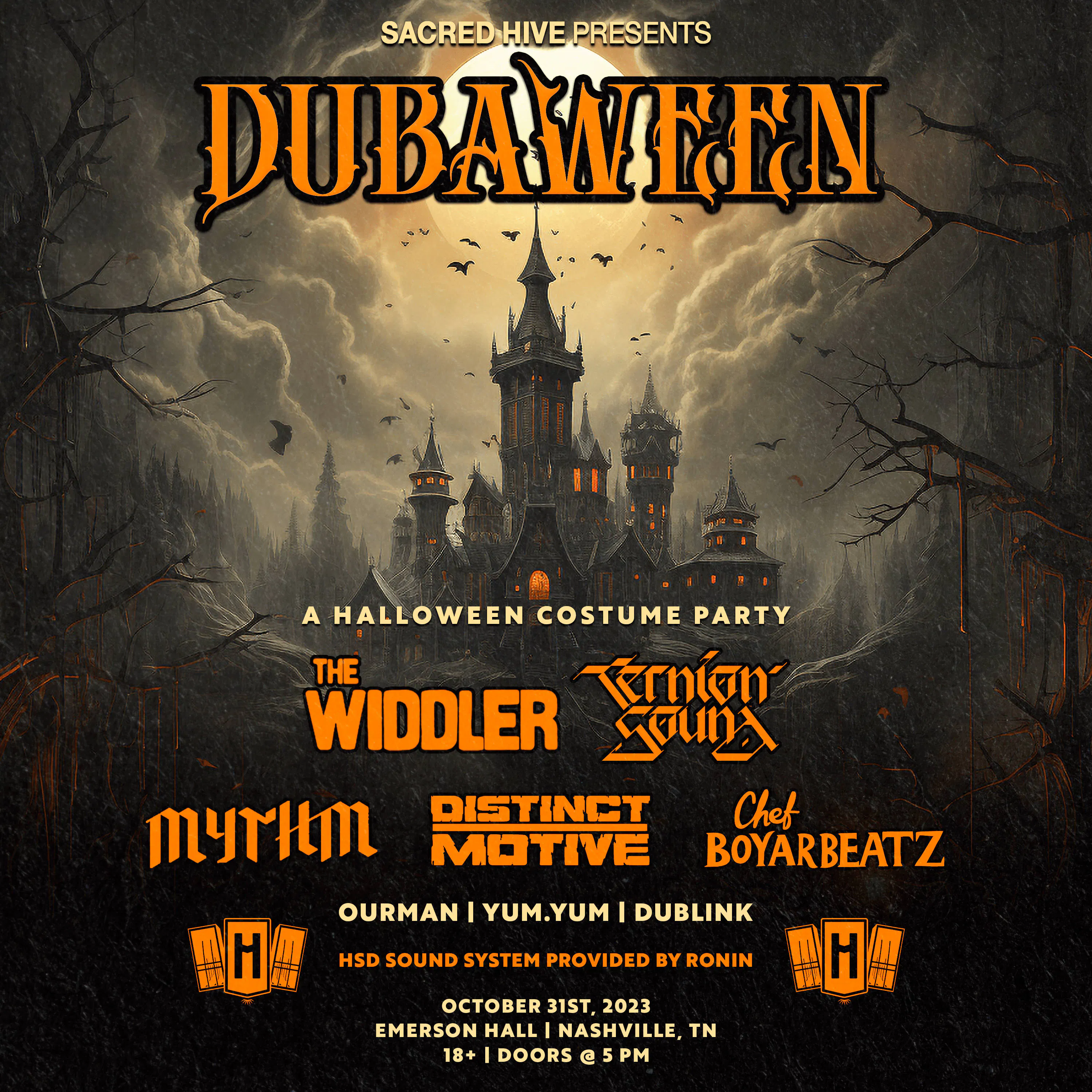 Dubaween 2023 event banner