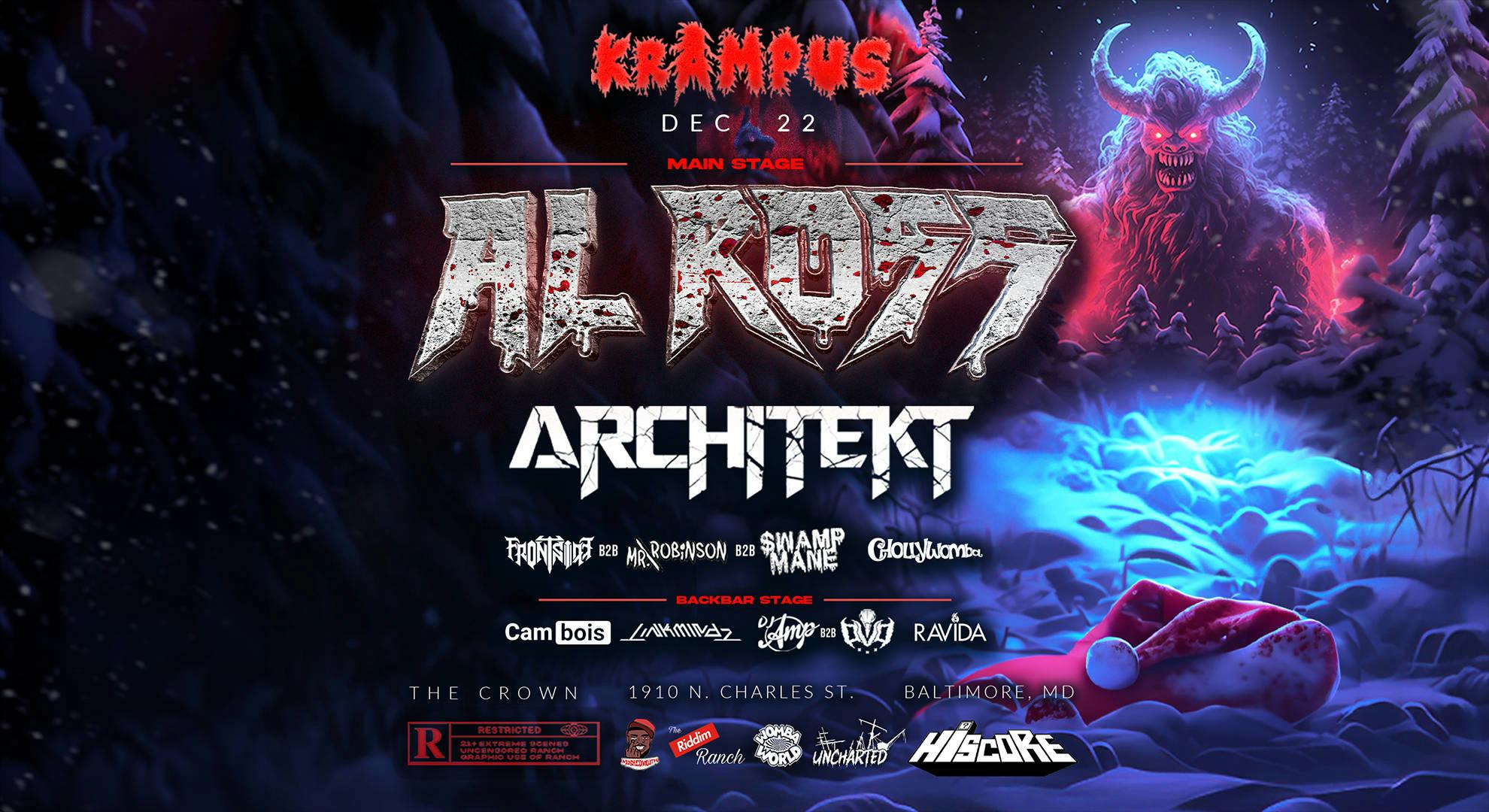 Krampus event banner