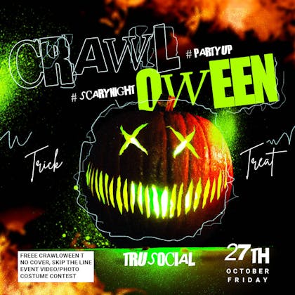 Crawloween event banner