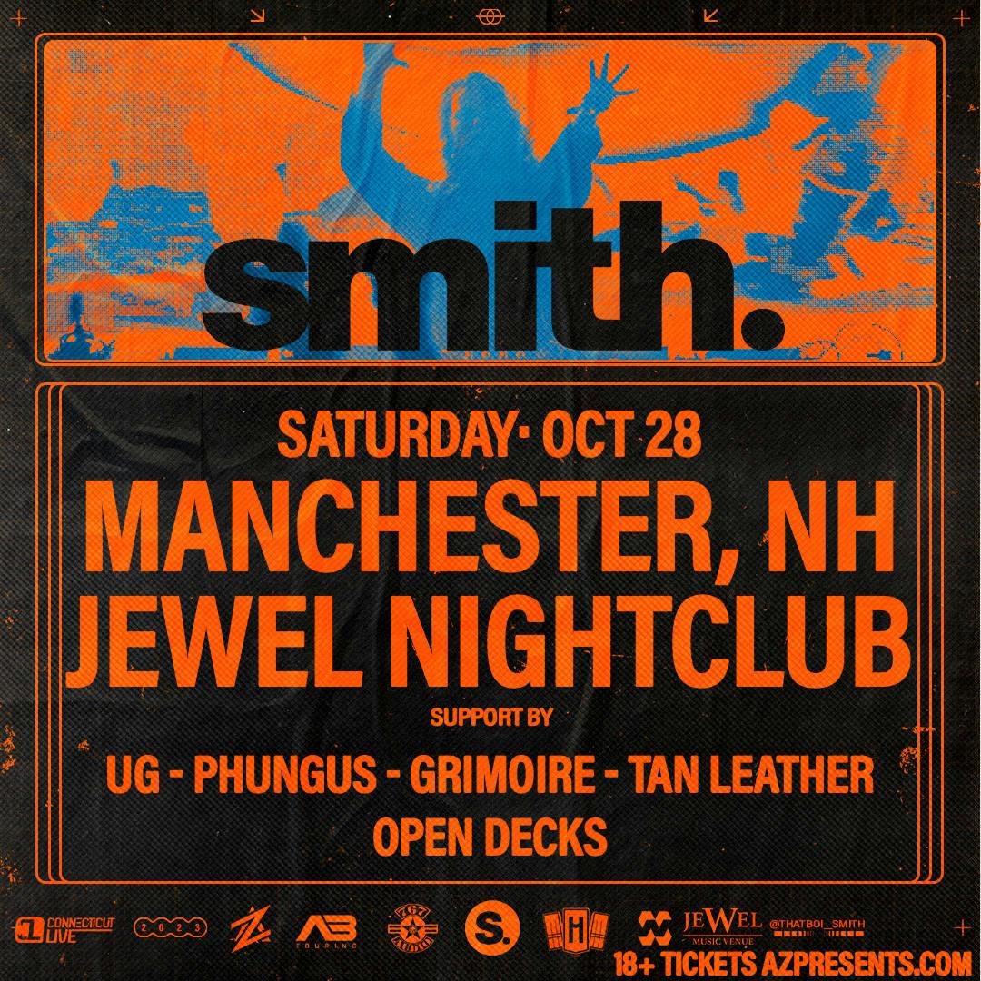 Smith at Jewel Music Venue NH event banner