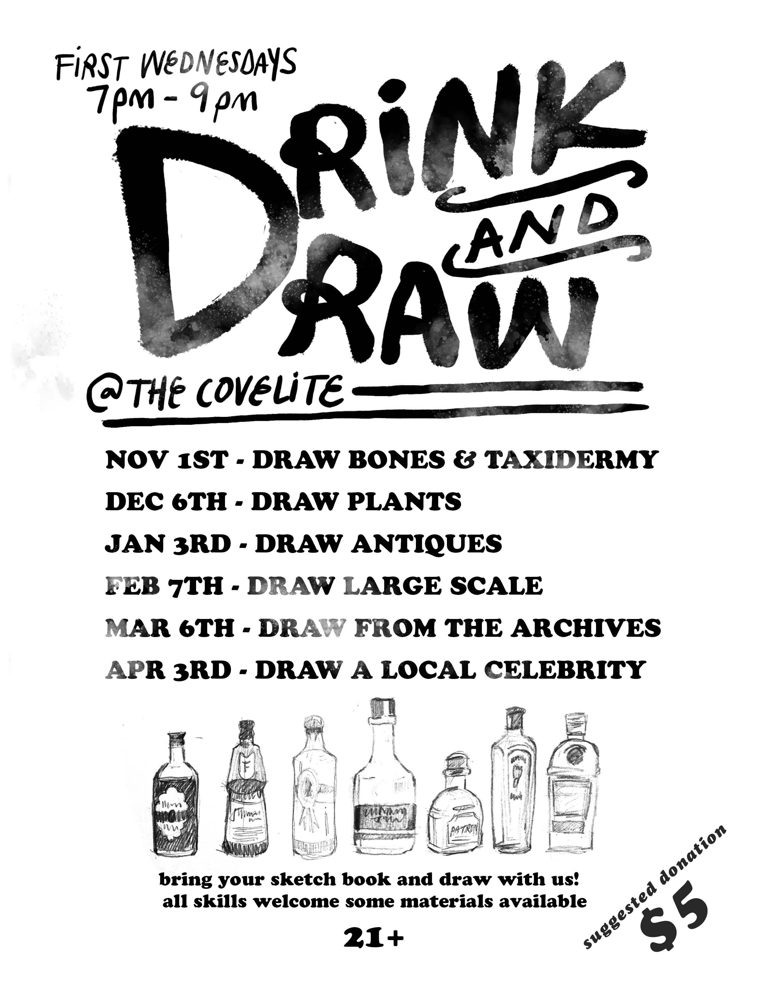 Drink & Draw | The Ticketing Co.