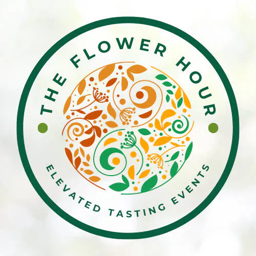 The Flower Hour x Pour event banner