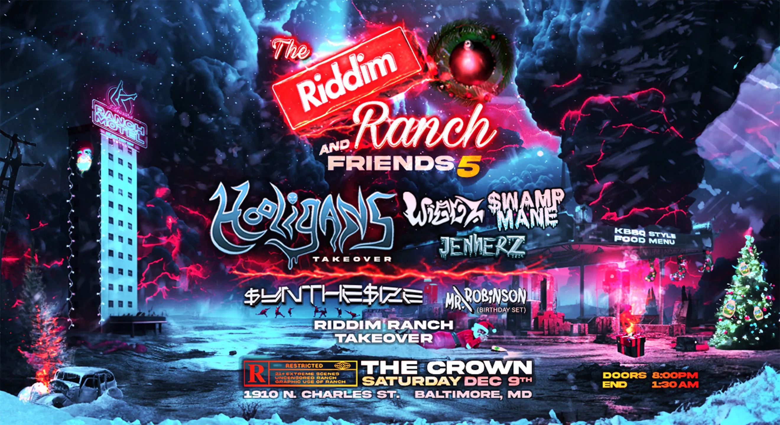 The Riddim Ranch & Friends Part 5: Christmas On The Ranch event banner